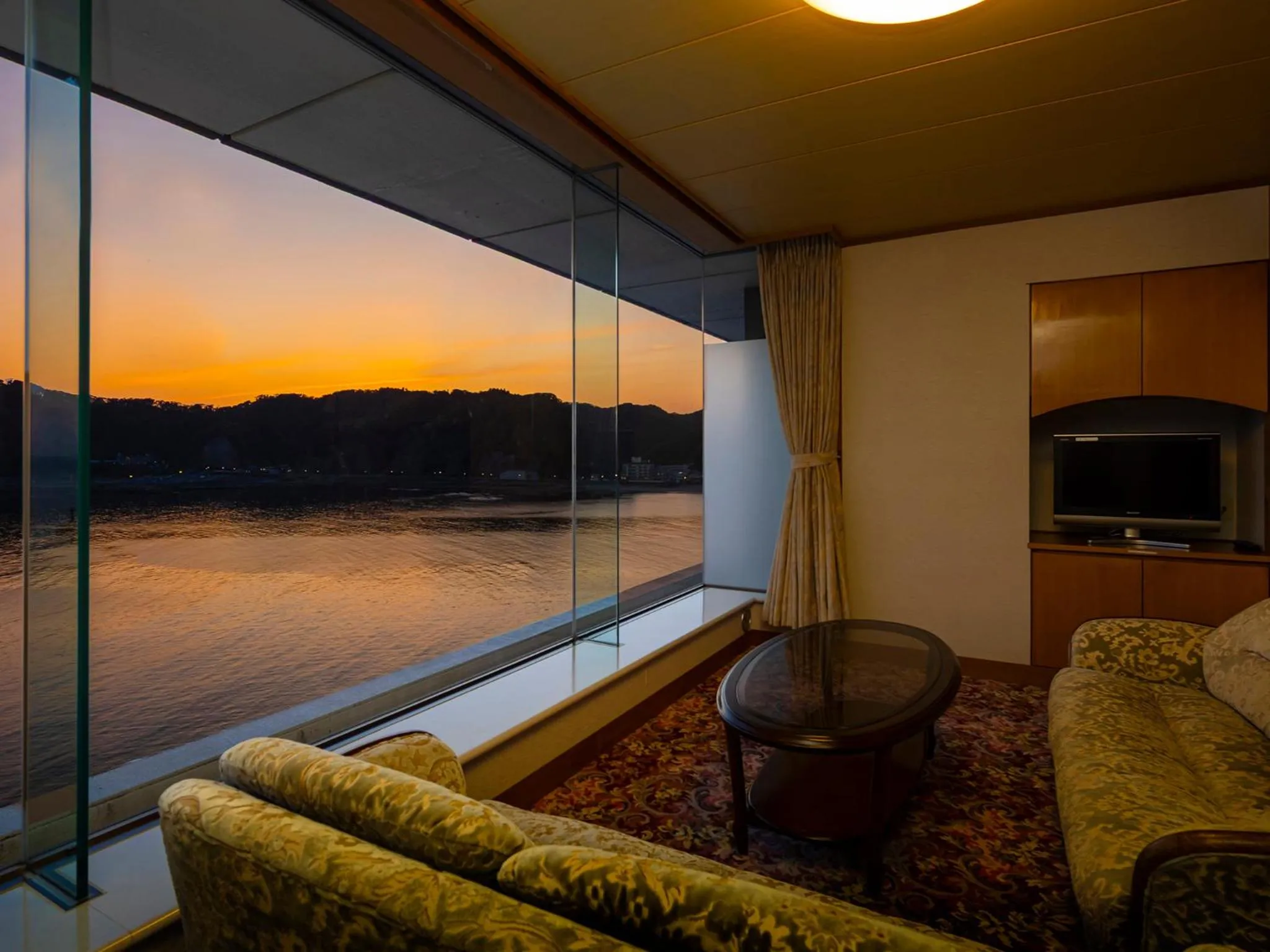 Sea view in Mikazuki Sea-Park Hotel Awa Kamogawa