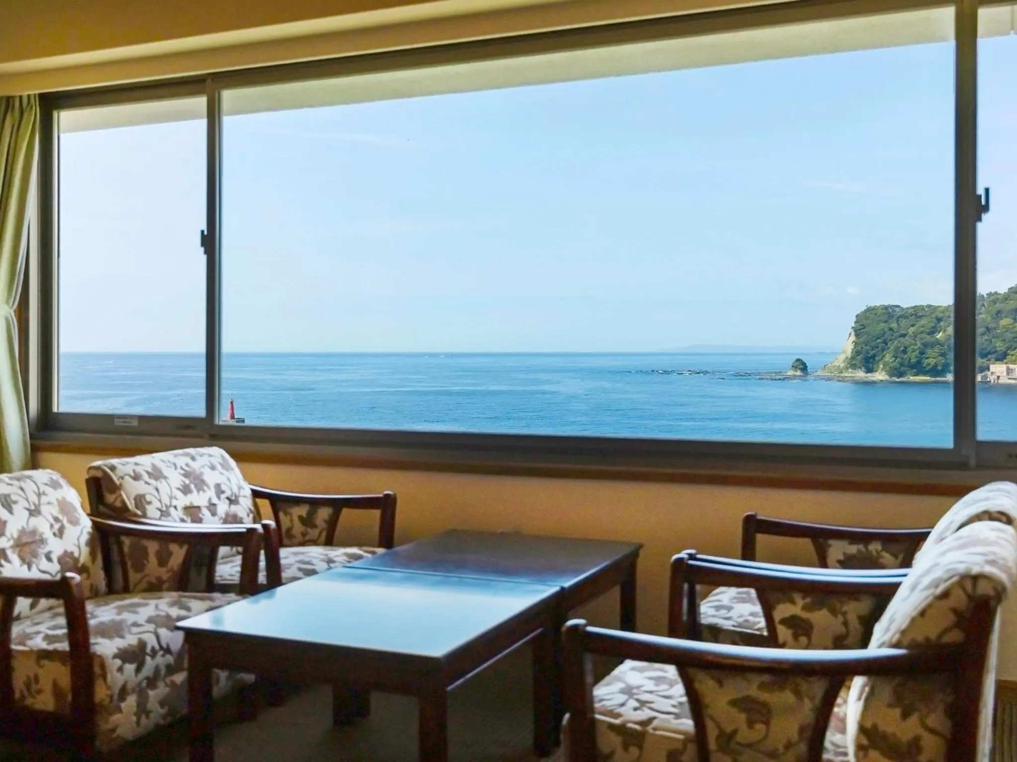 Sea view in Mikazuki Sea-Park Hotel Awa Kamogawa