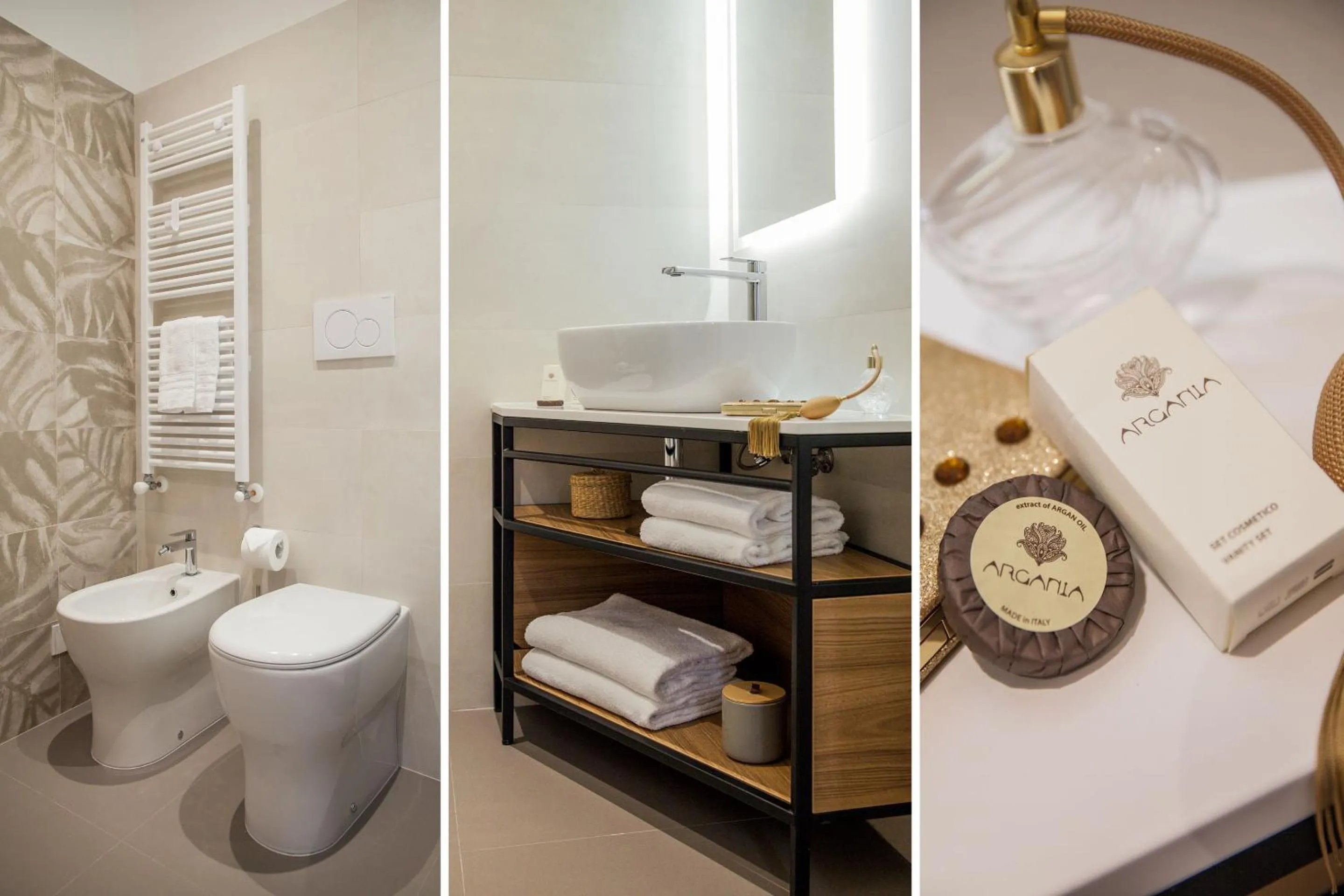 Bathroom in Hotel Vesuvio