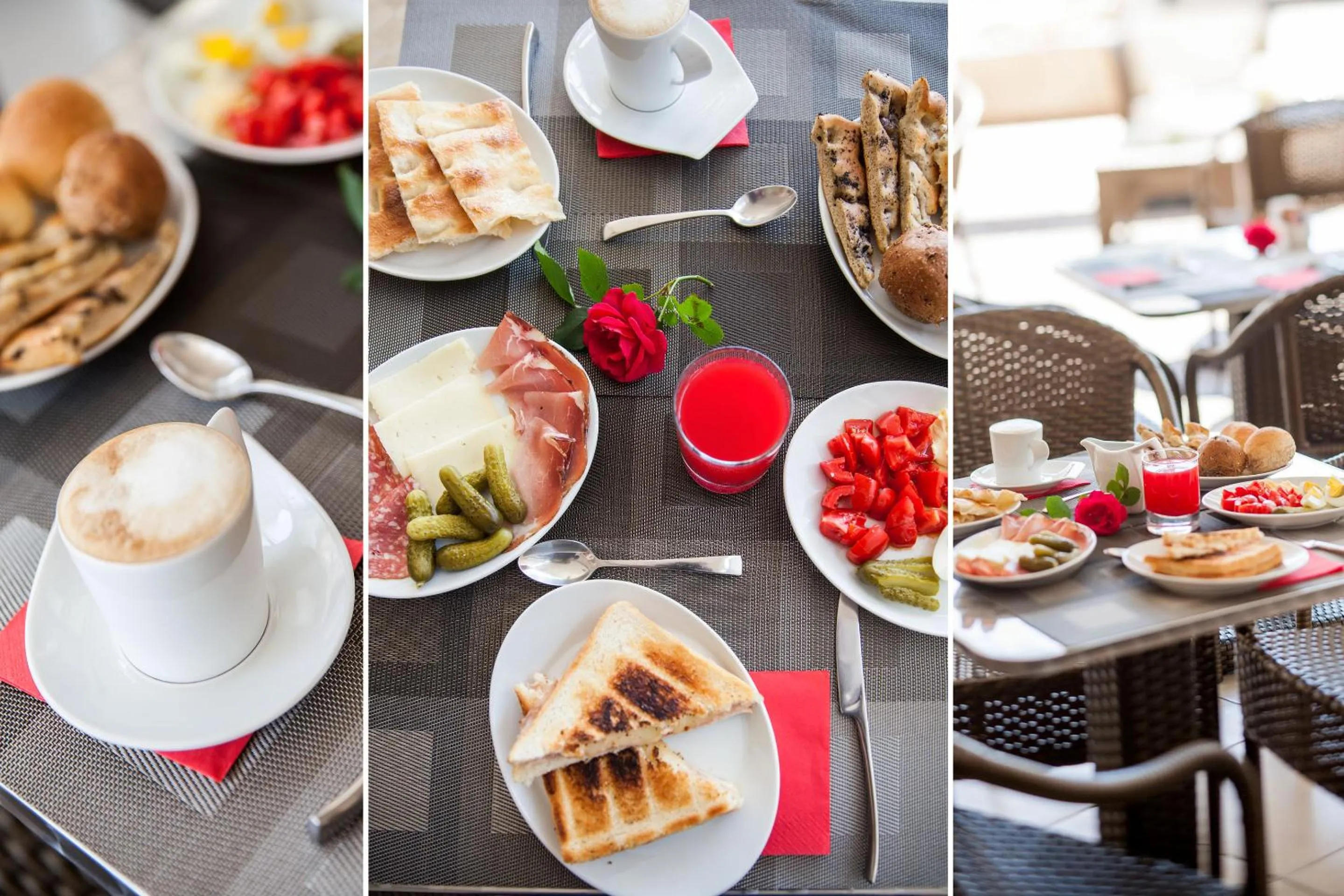 Food and drinks in Hotel Vesuvio