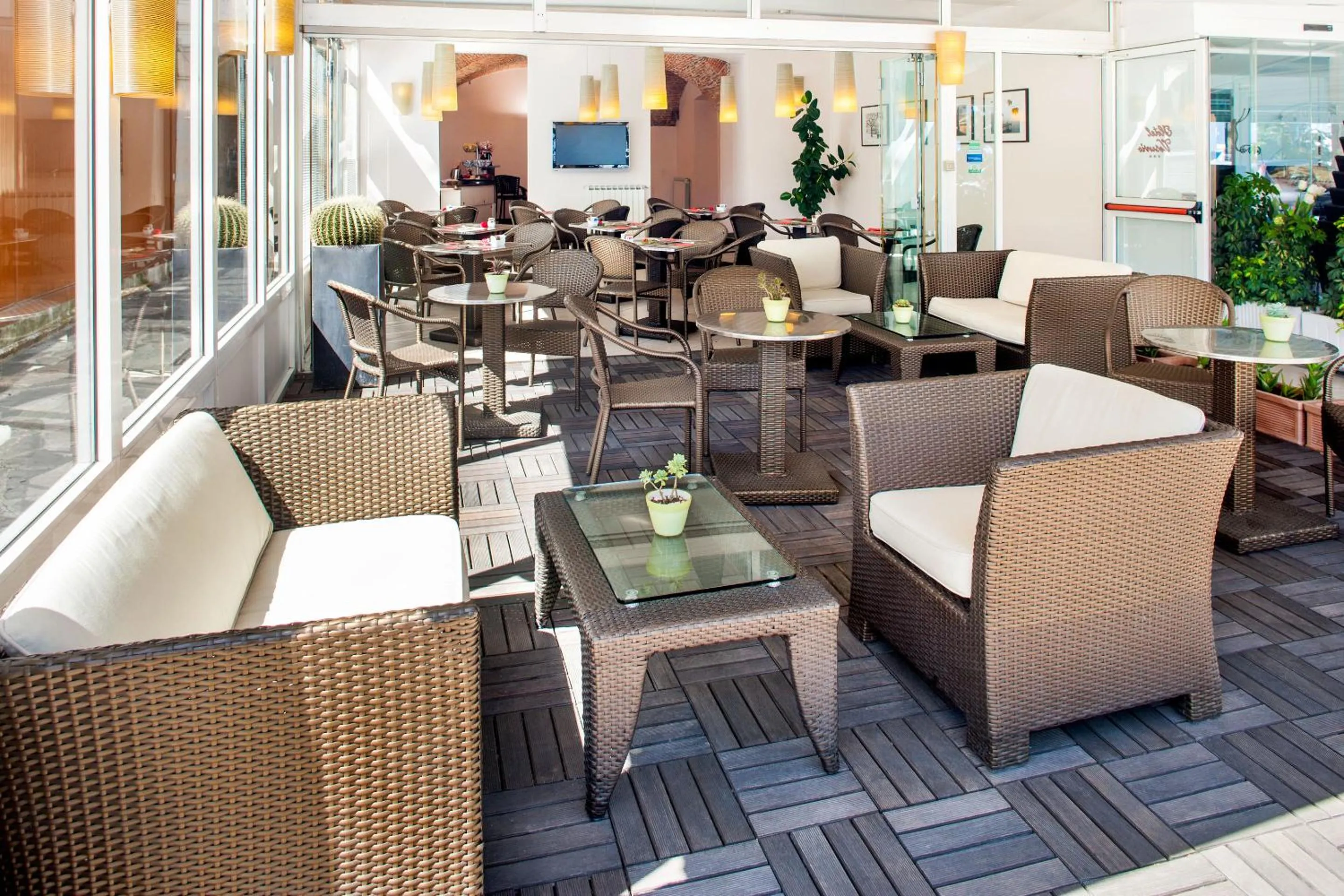 Lounge or bar in Hotel Vesuvio