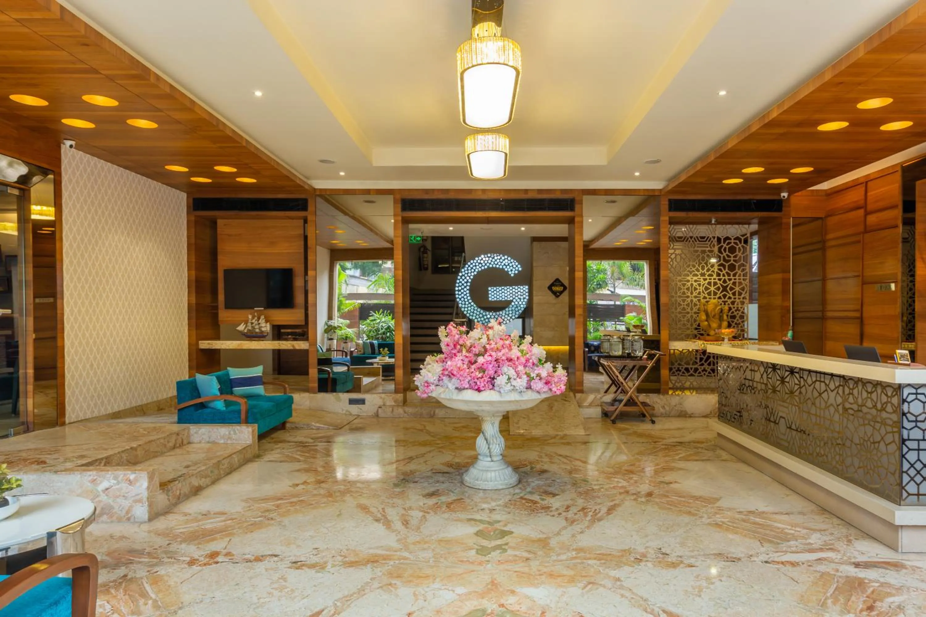 Lobby or reception in HOTEL G EXPRESS Formerly Known as TGB Express