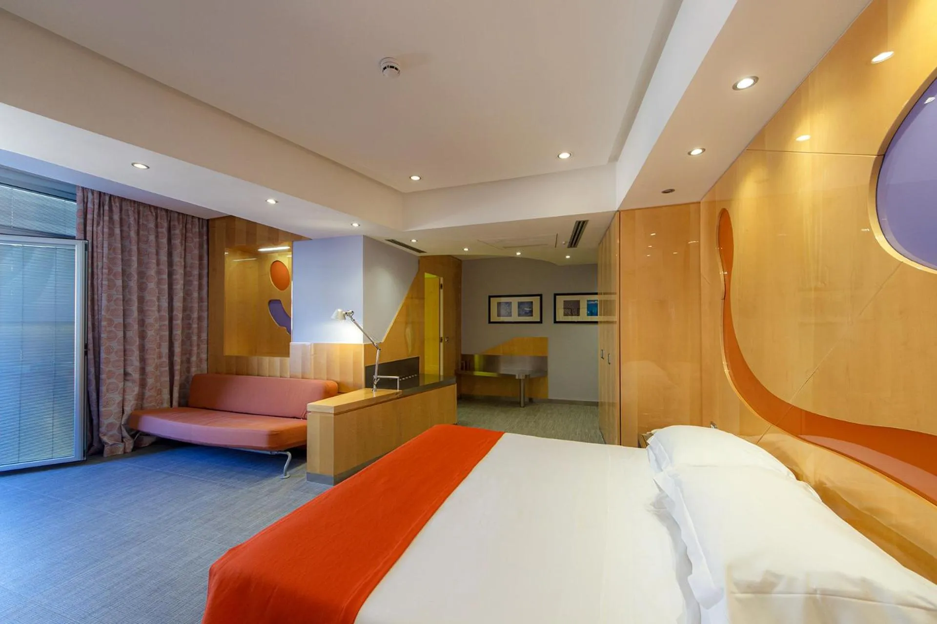 Bed in Albani Hotel Roma