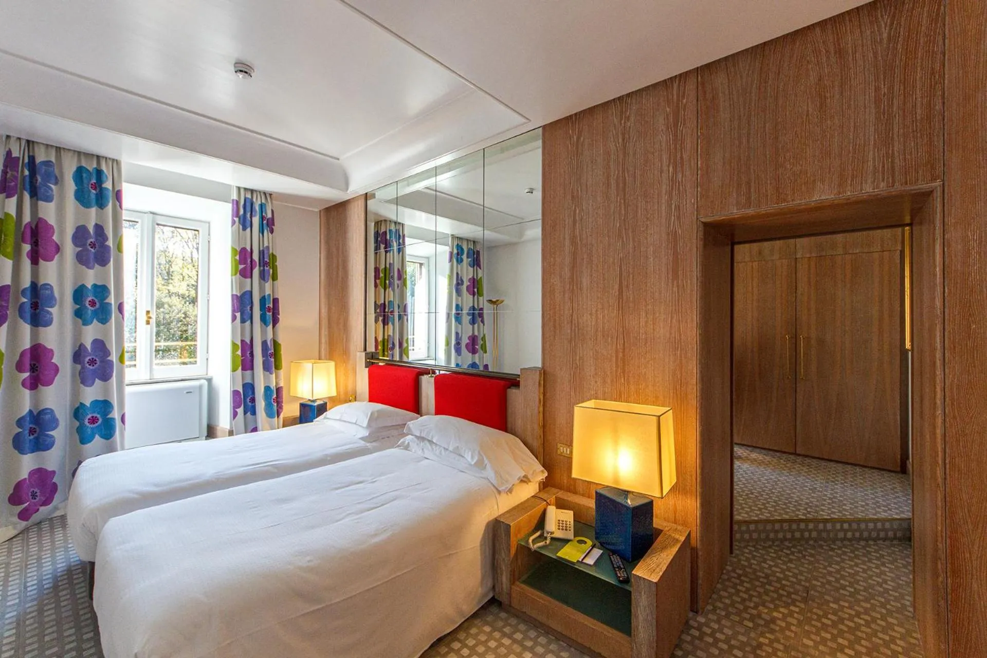 Bed in Albani Hotel Roma