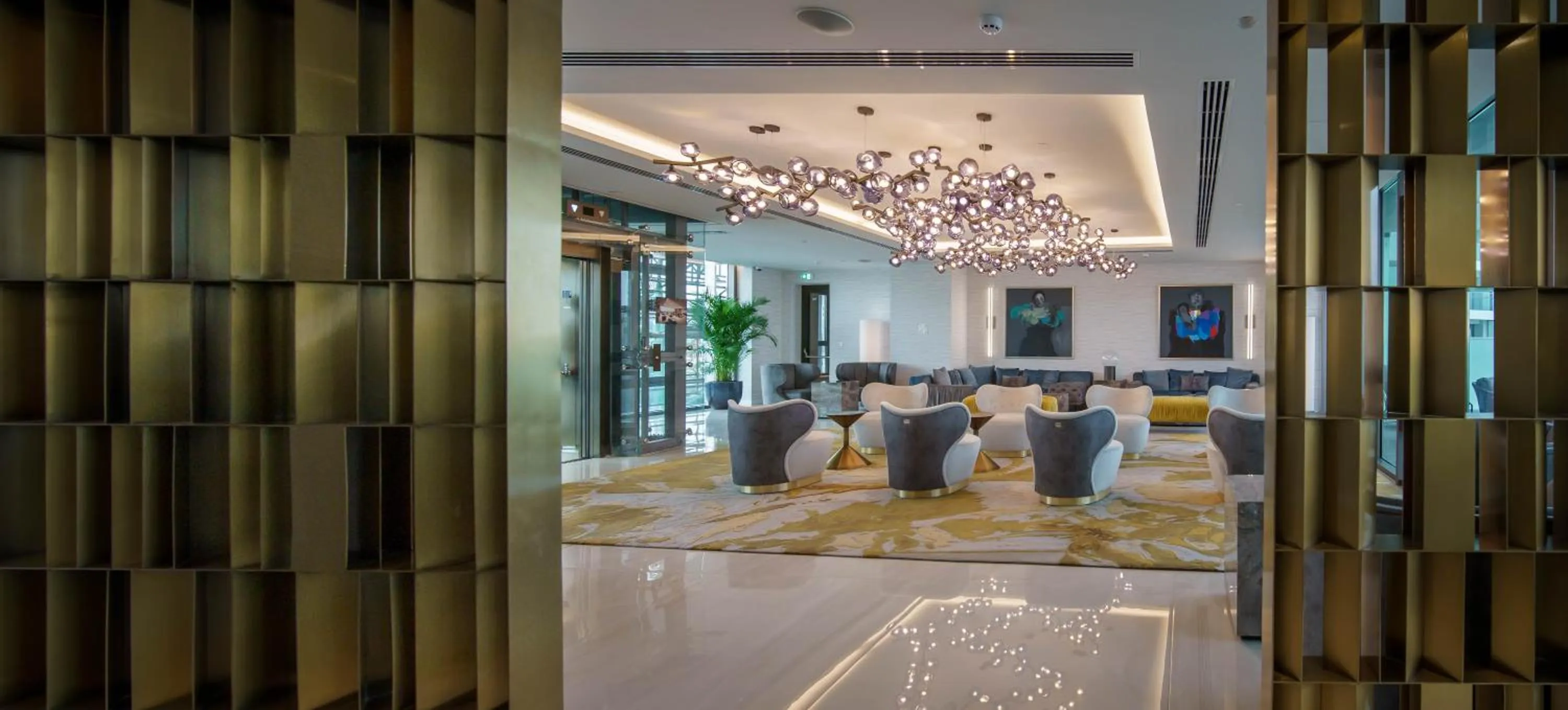 Lobby or reception in Limassol Del Mar
