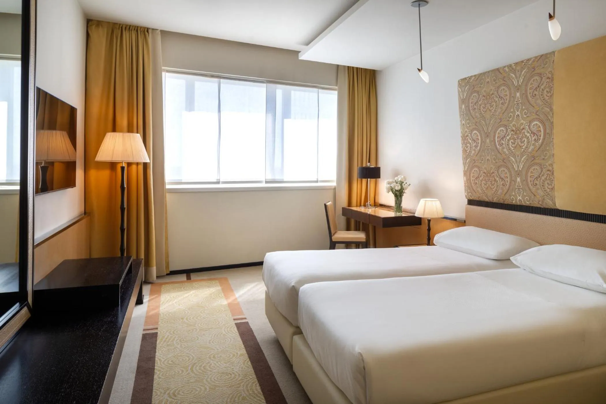 Bed in UNA Hotels Malpensa