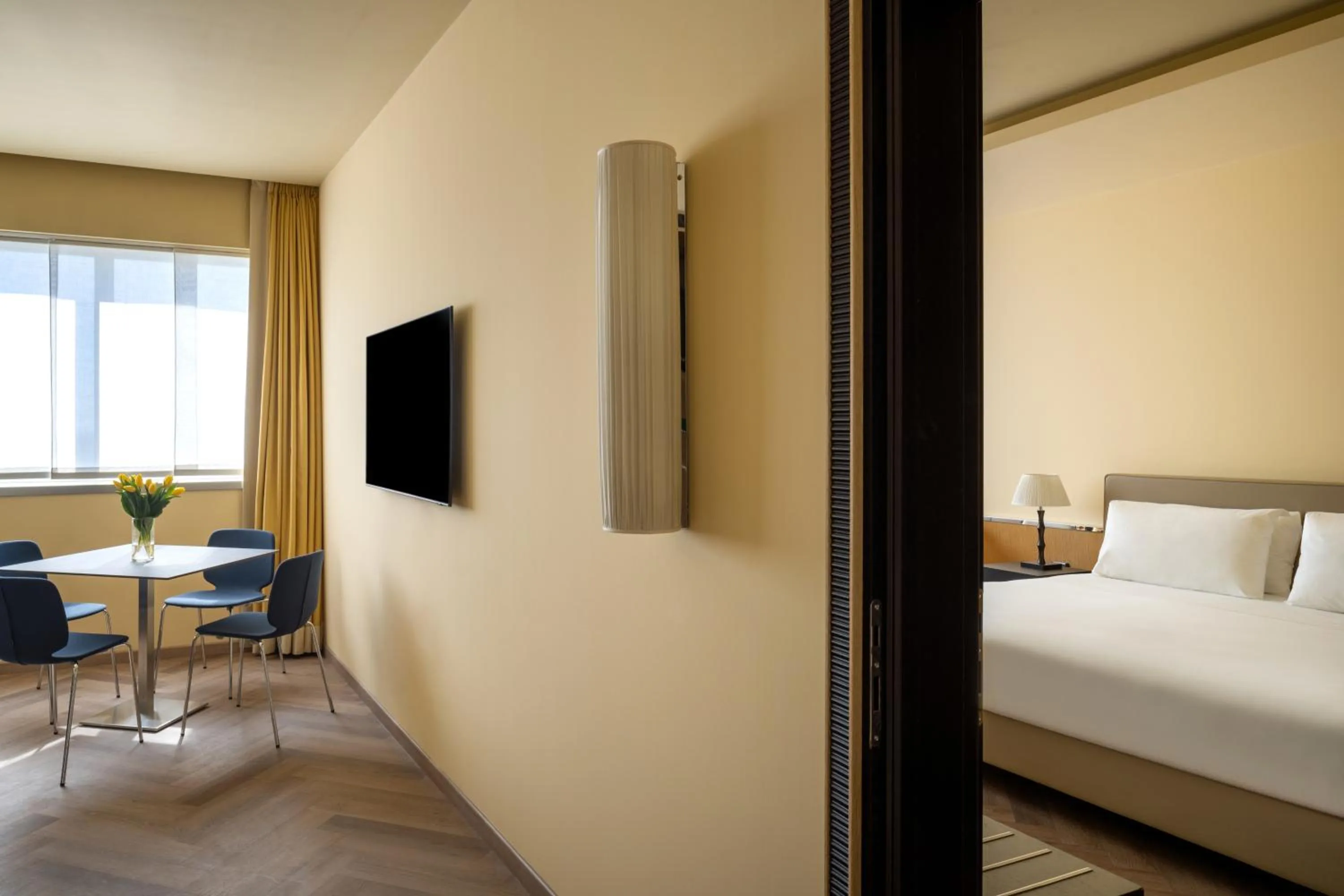 Bedroom, Bed in UNA Hotels Malpensa
