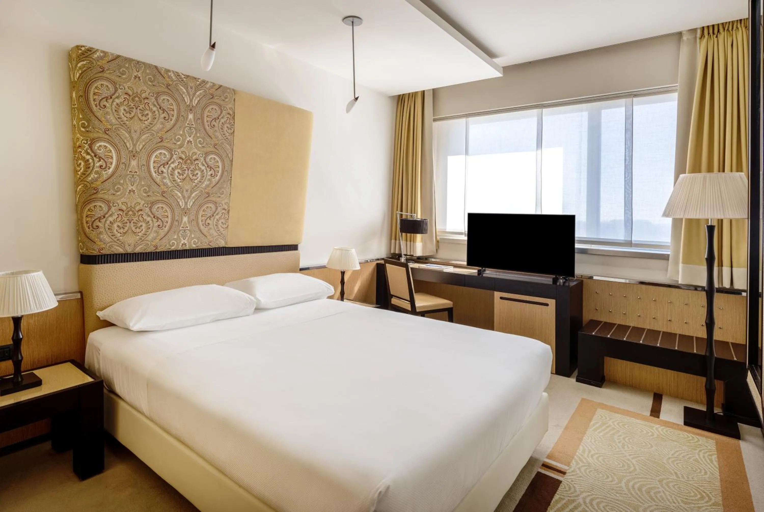 Bed in UNA Hotels Malpensa