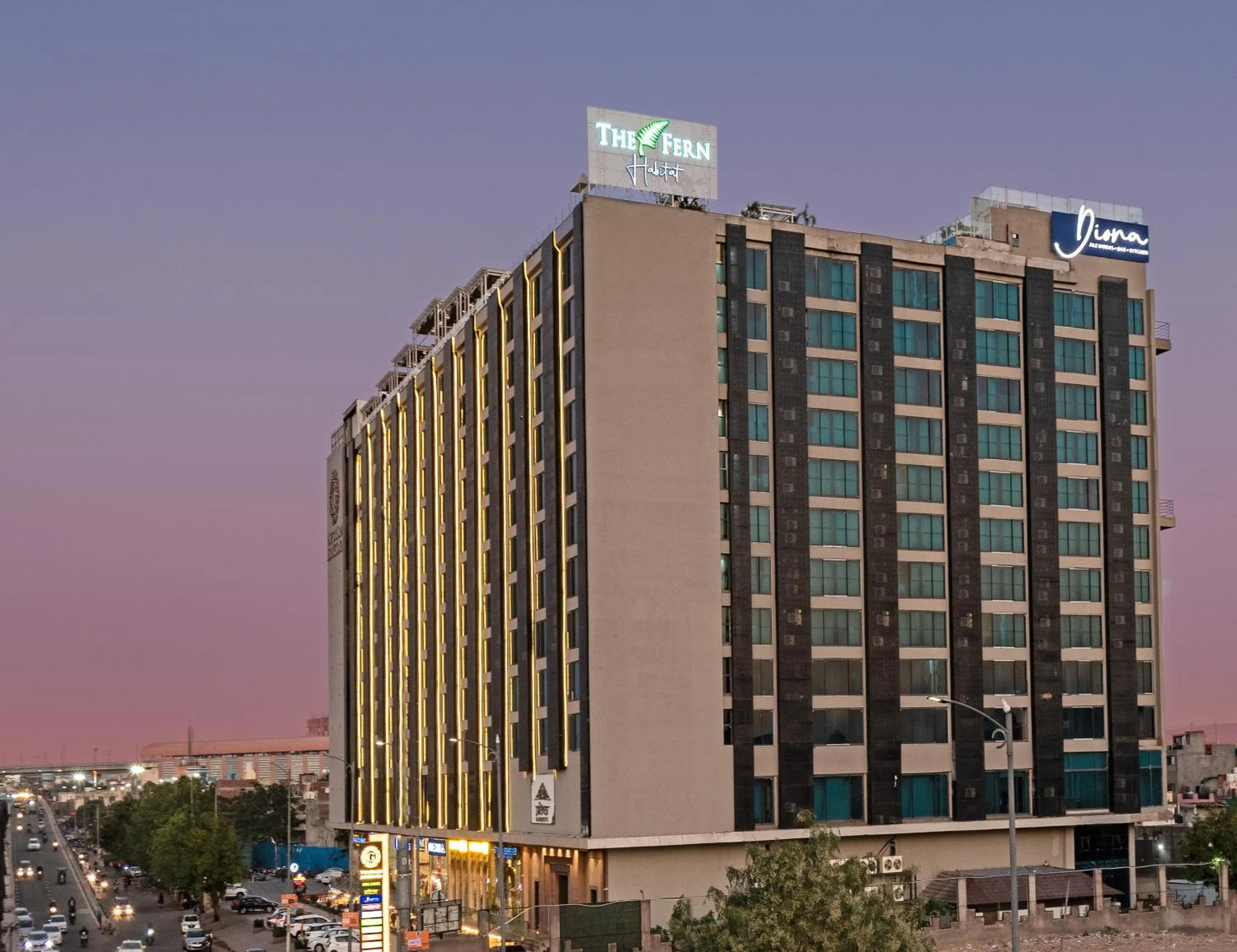 Facade/entrance in The Fern Habitat, Jaipur