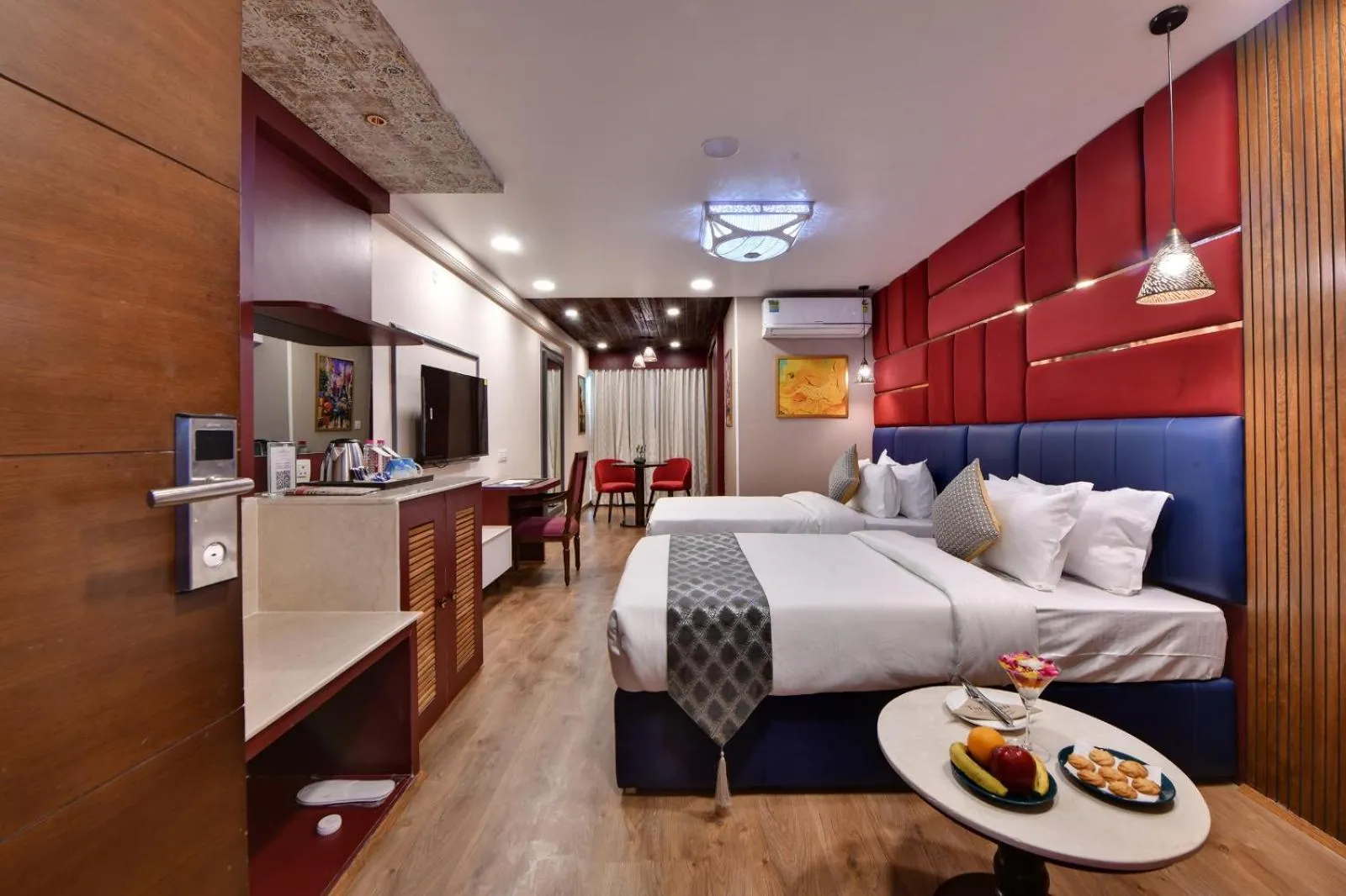 Bed in The Fern Habitat, Jaipur