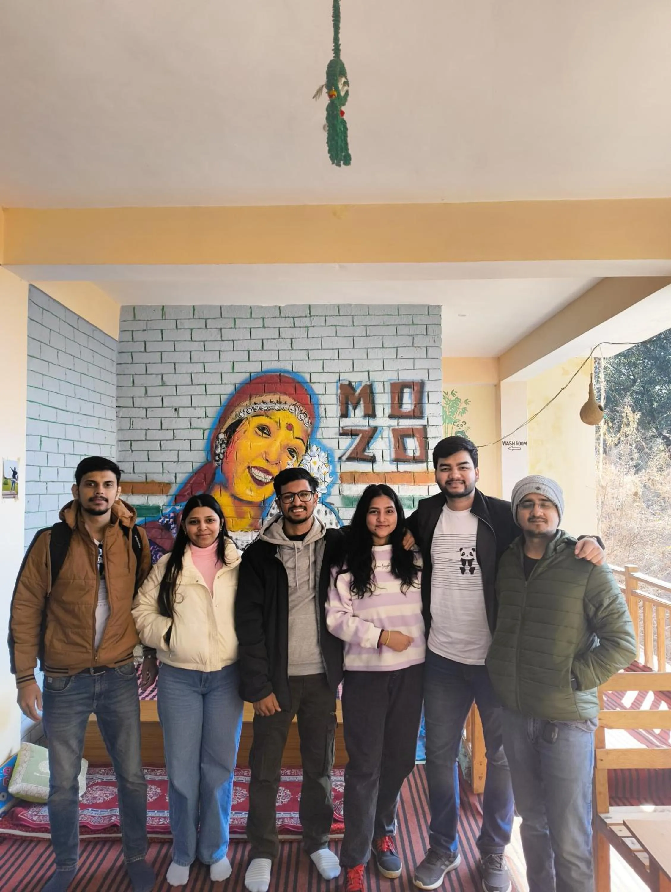 Property building in MOZO Inn&Cafe Jibhi