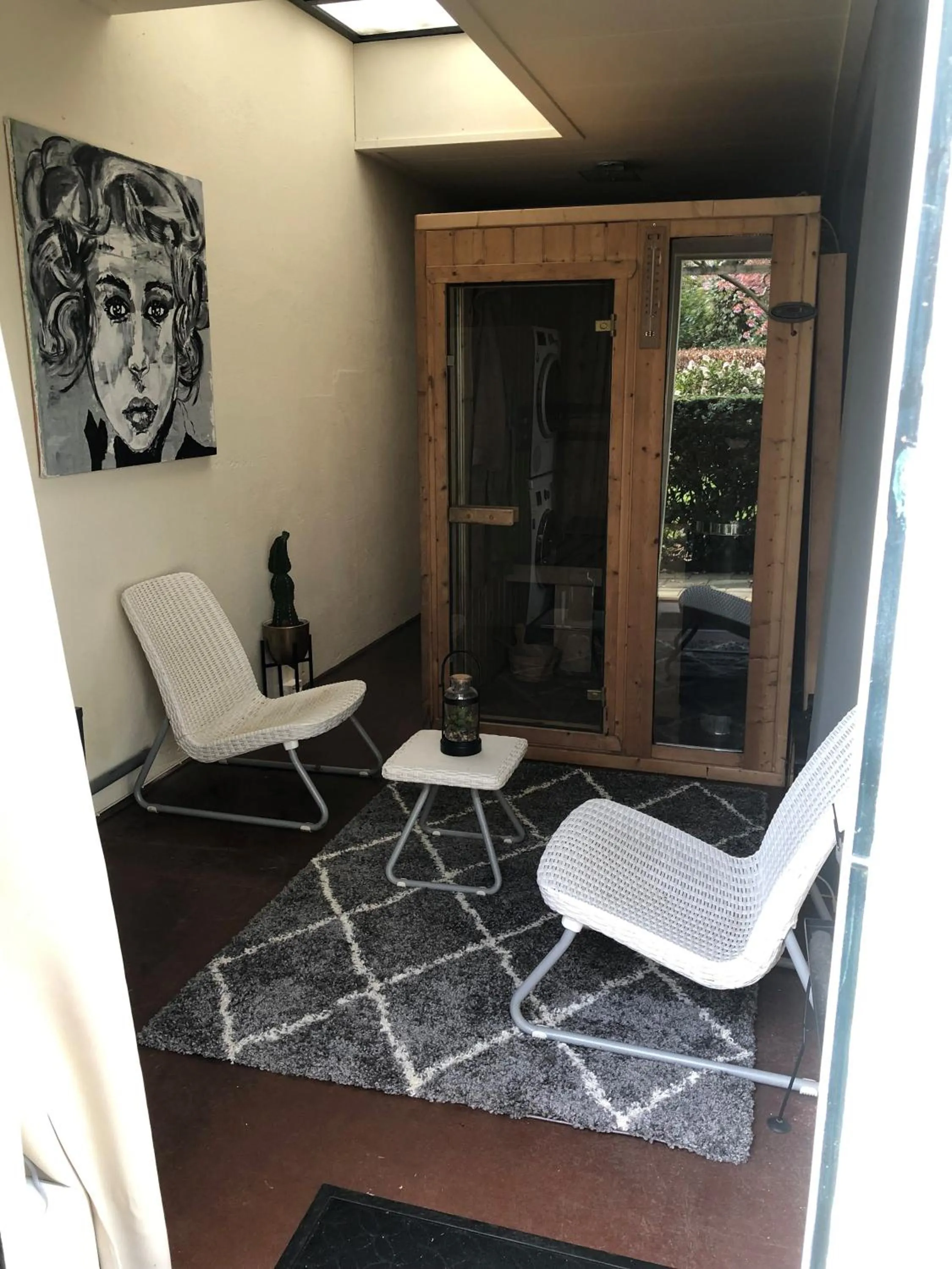 Sauna in Pakhuis Bed and Breakfast Unique