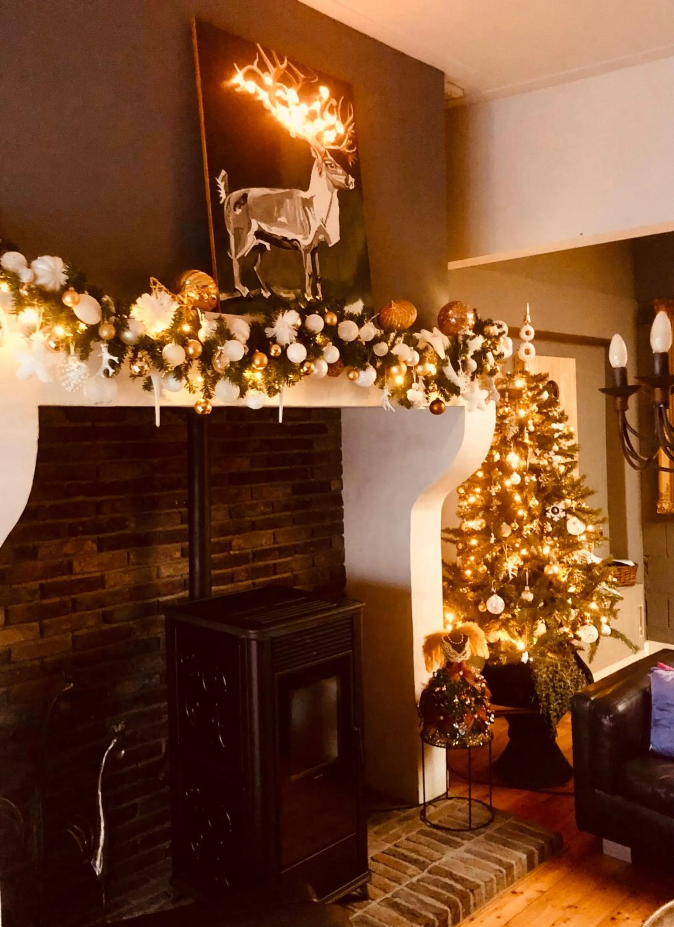 Seating area in Pakhuis Bed and Breakfast Unique