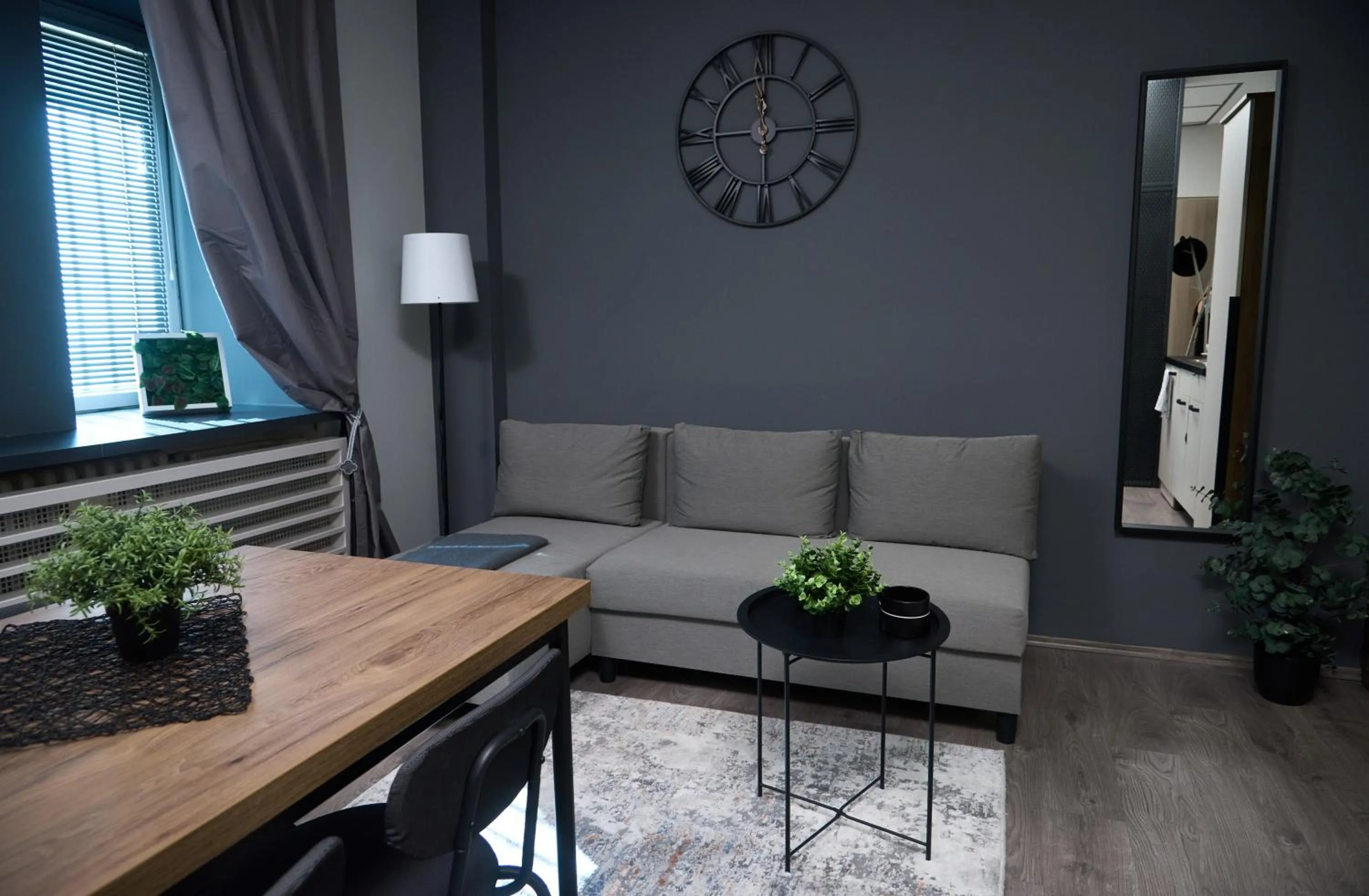 Living room in Manoir Apartments City Center