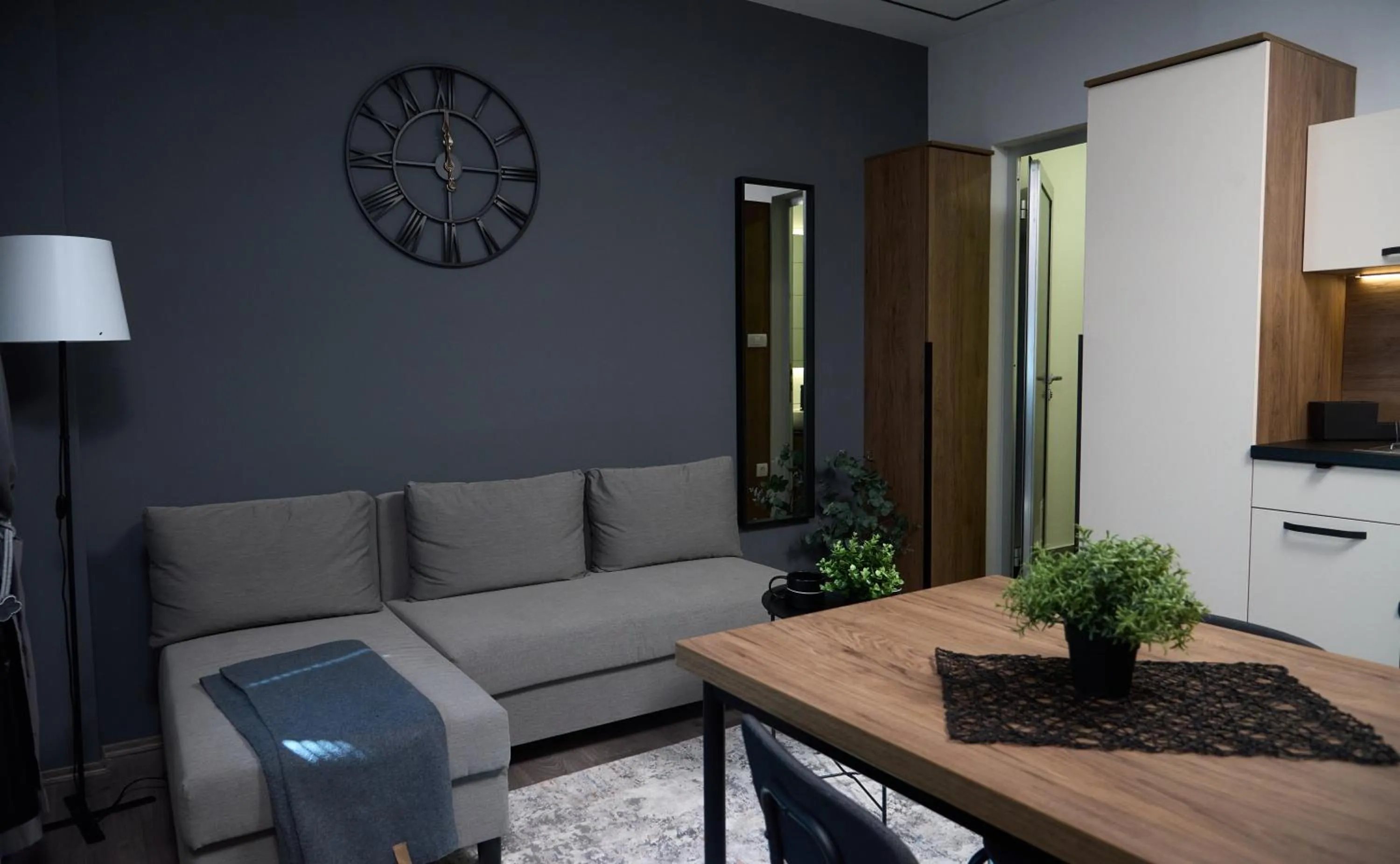 Living room in Manoir Apartments City Center