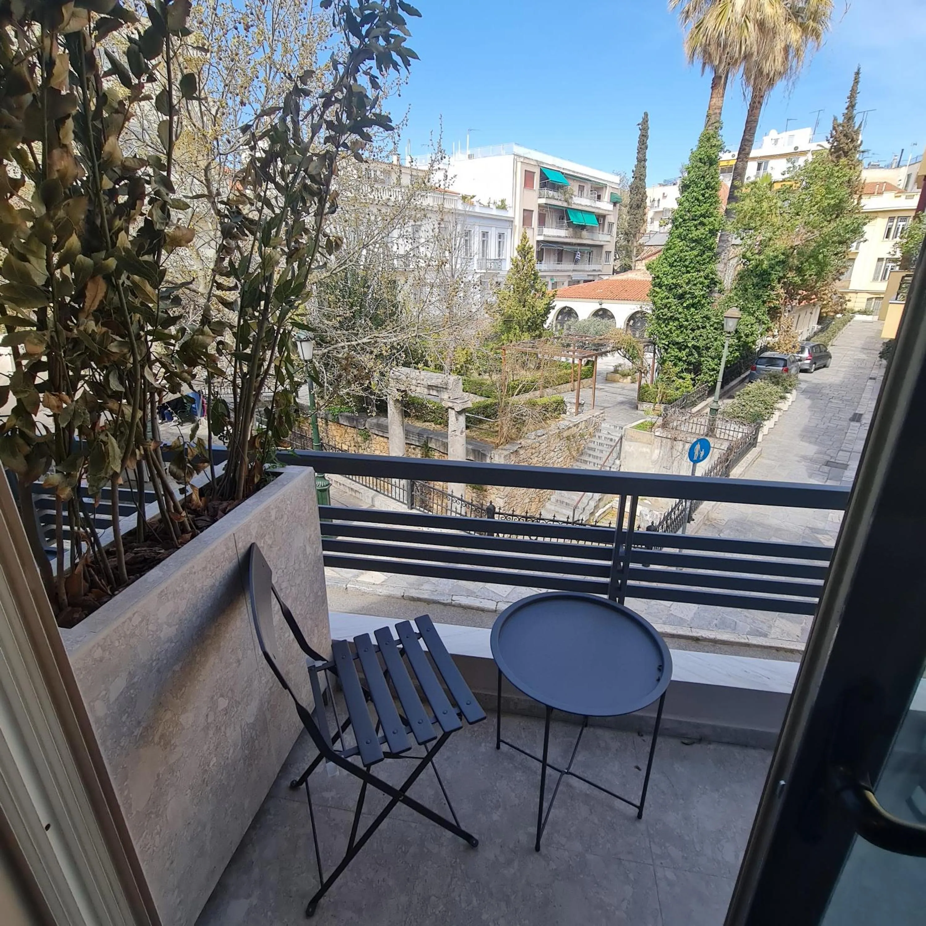 Street view in Cityzoe Athens Suites