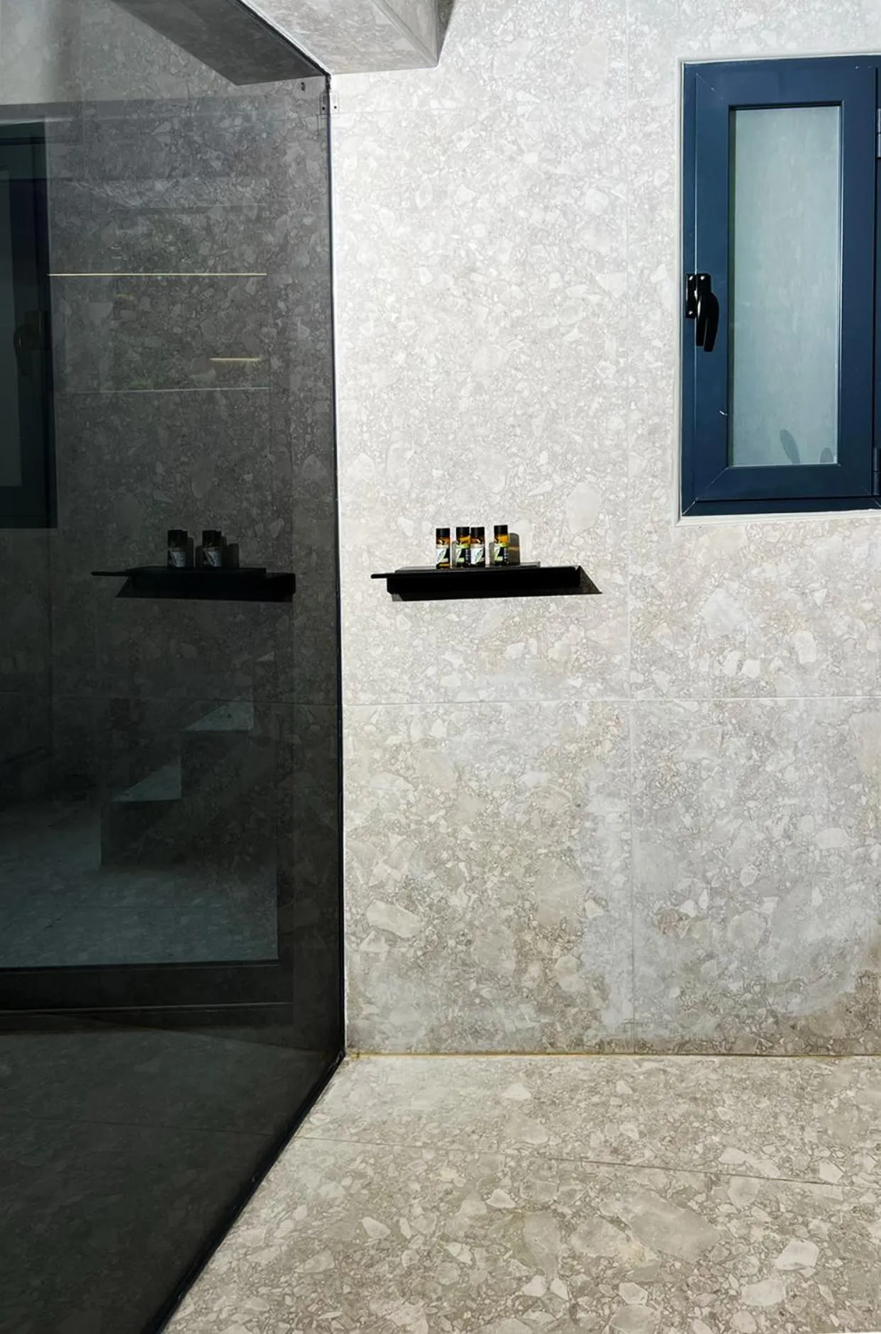 Shower in Cityzoe Athens Suites