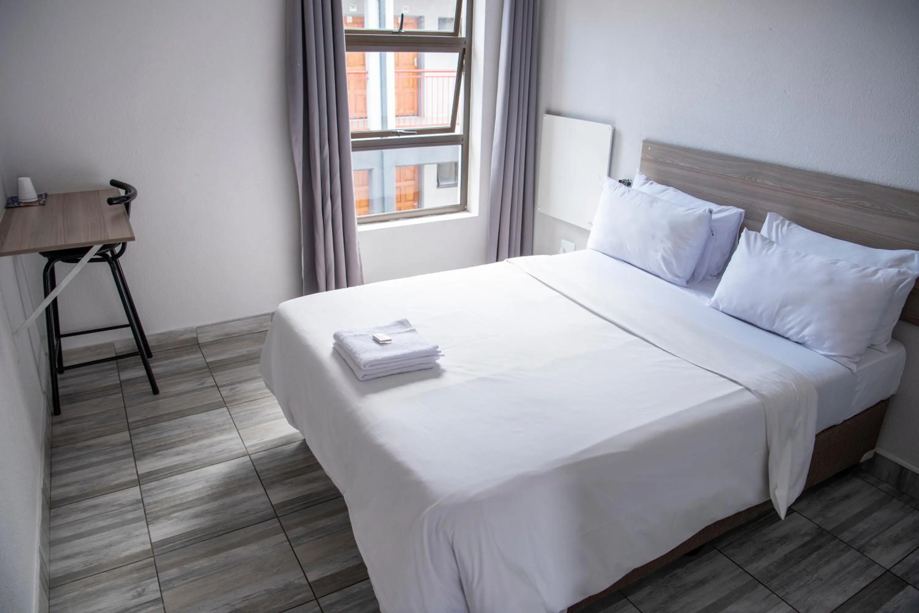 Bed in Ecomotel Marlboro