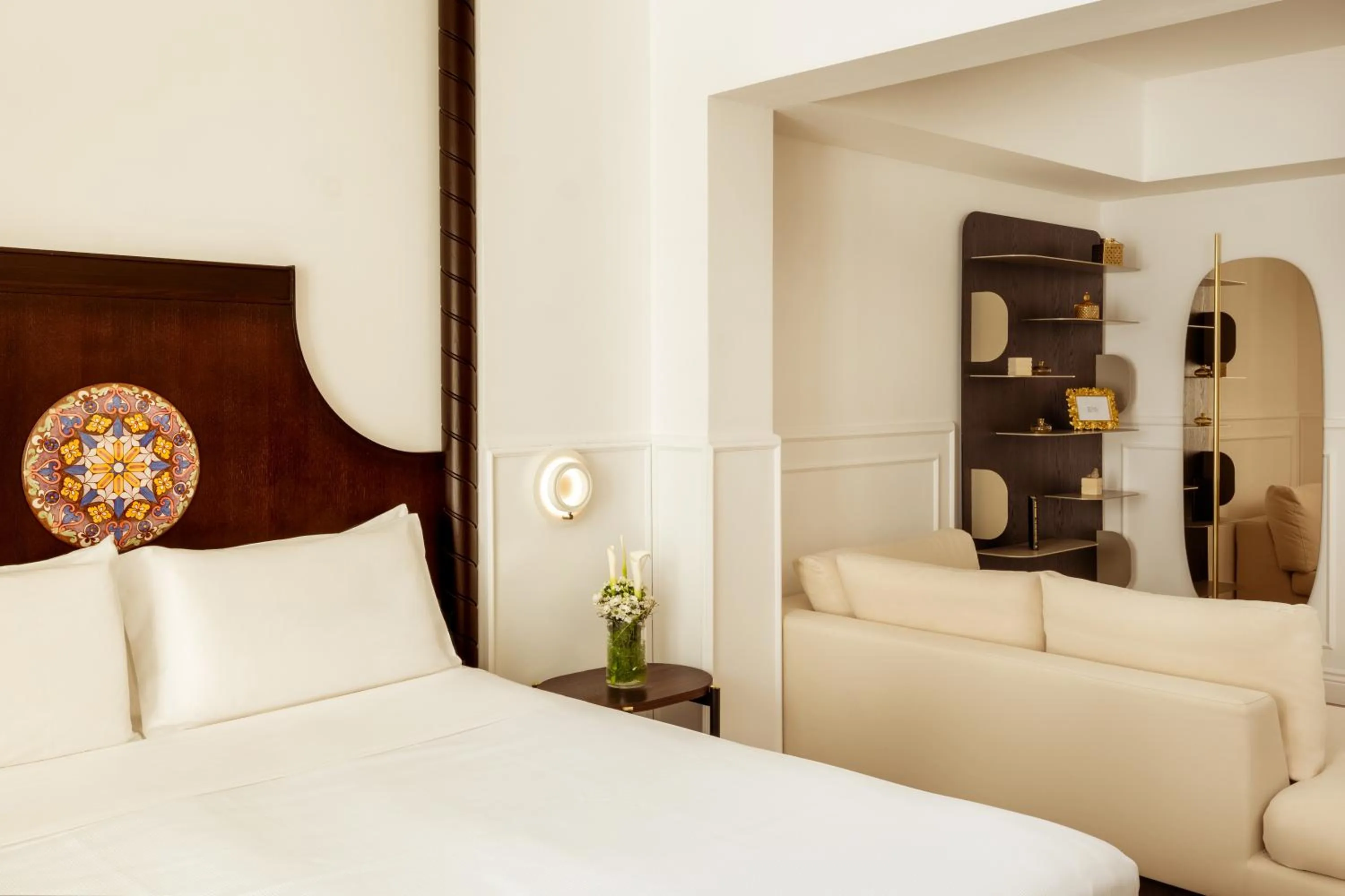 Decorative detail, Bed in Palace Catania | UNA Esperienze