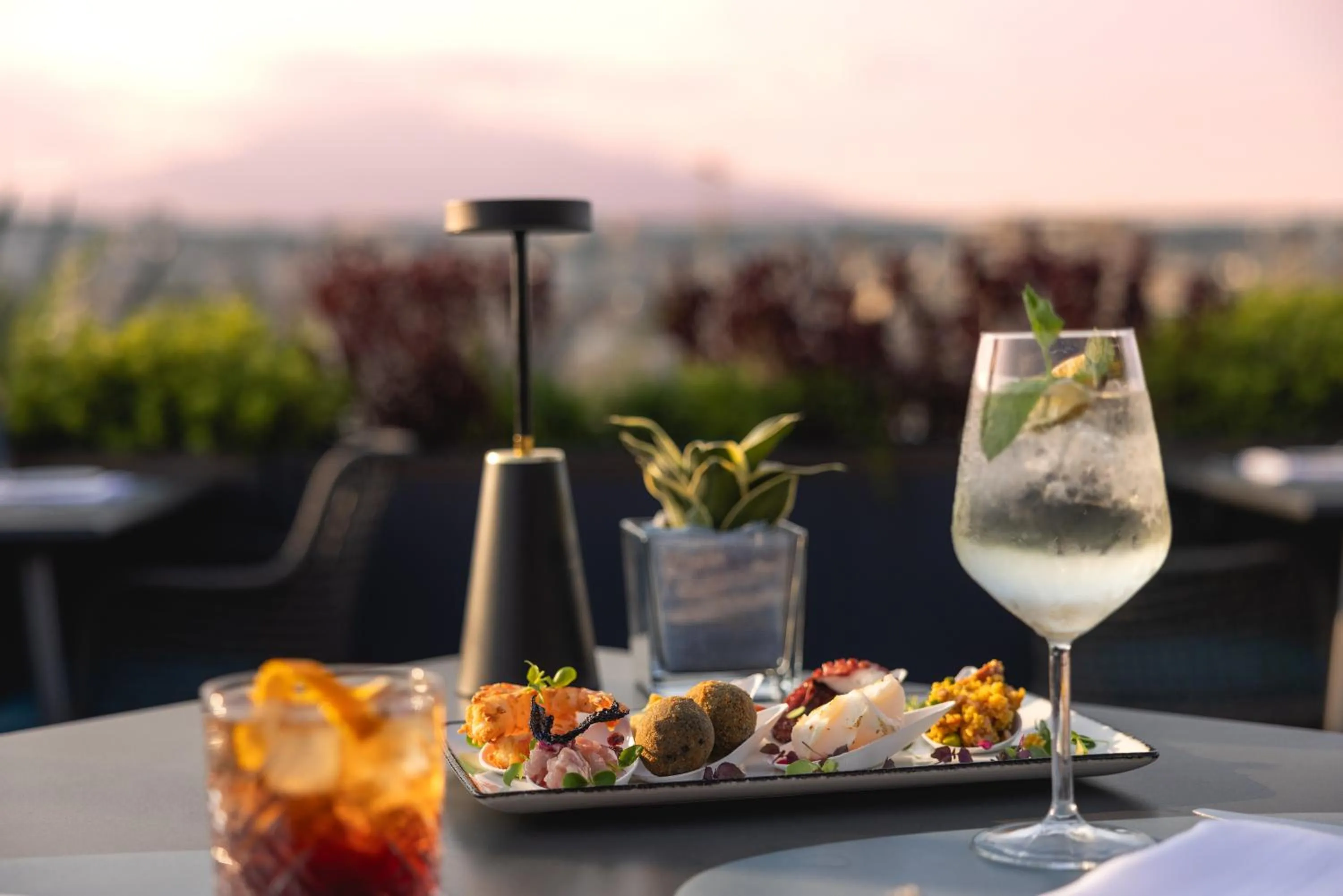 Balcony/Terrace in Palace Catania | UNA Esperienze