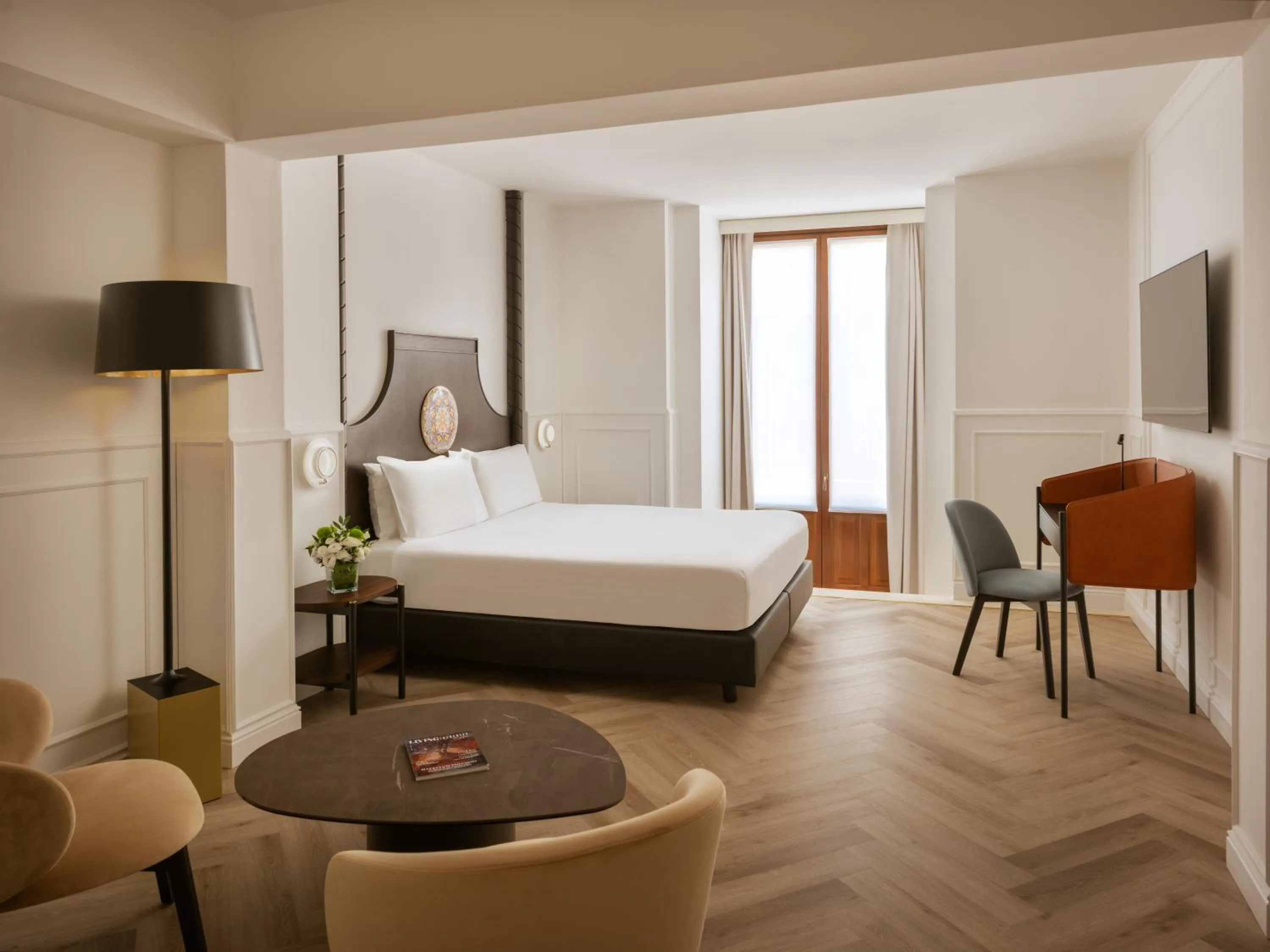 Bedroom, Bed in Palace Catania | UNA Esperienze