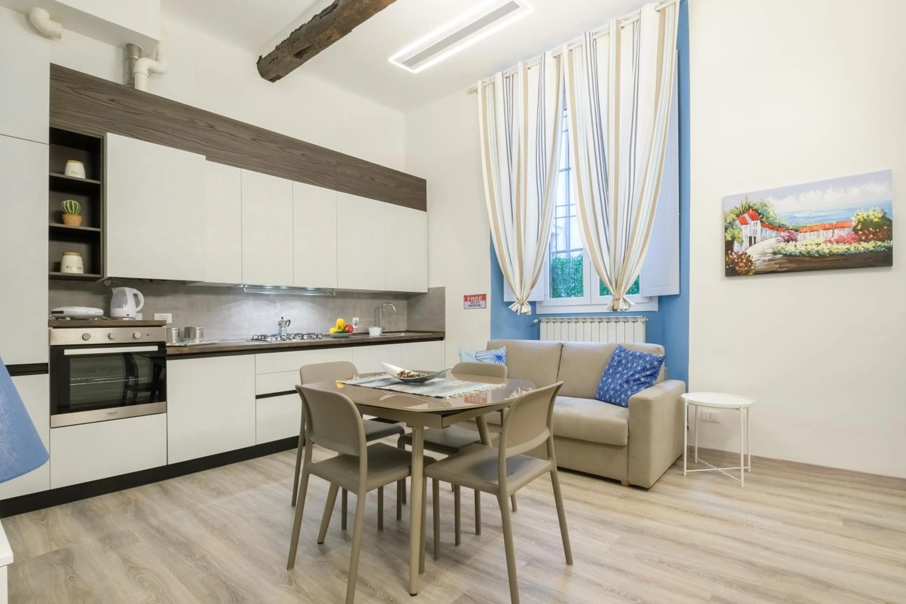 kitchen in Casa del Mare by Studio Vita