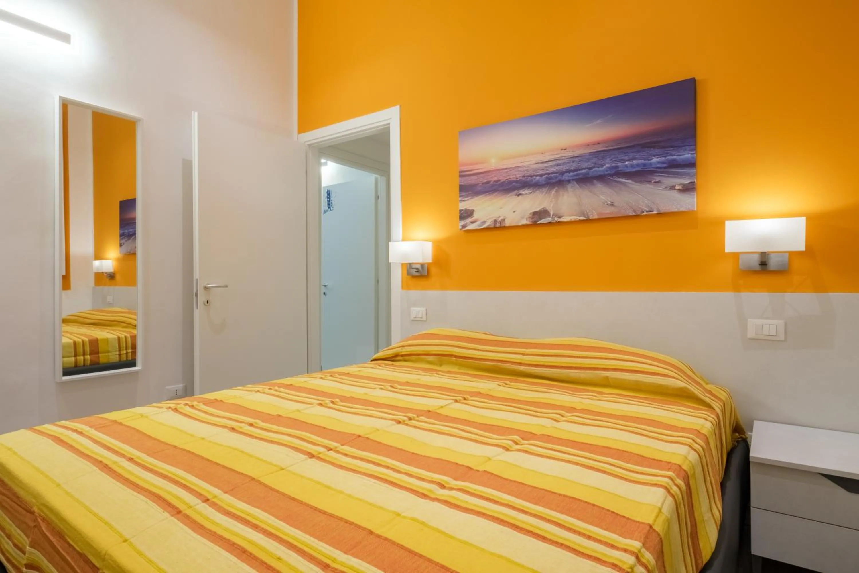 Bedroom in Casa del Mare by Studio Vita