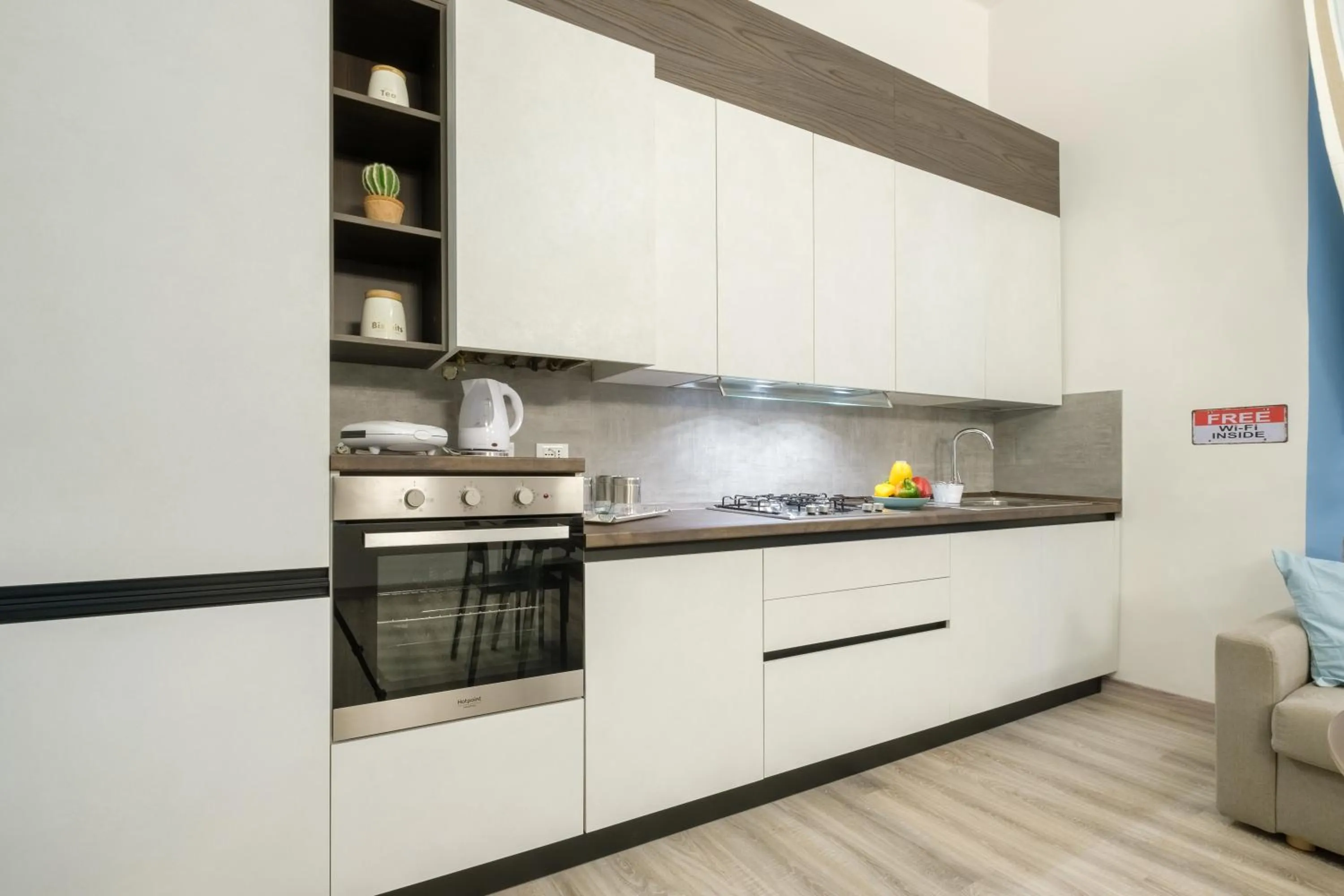 kitchen in Casa del Mare by Studio Vita