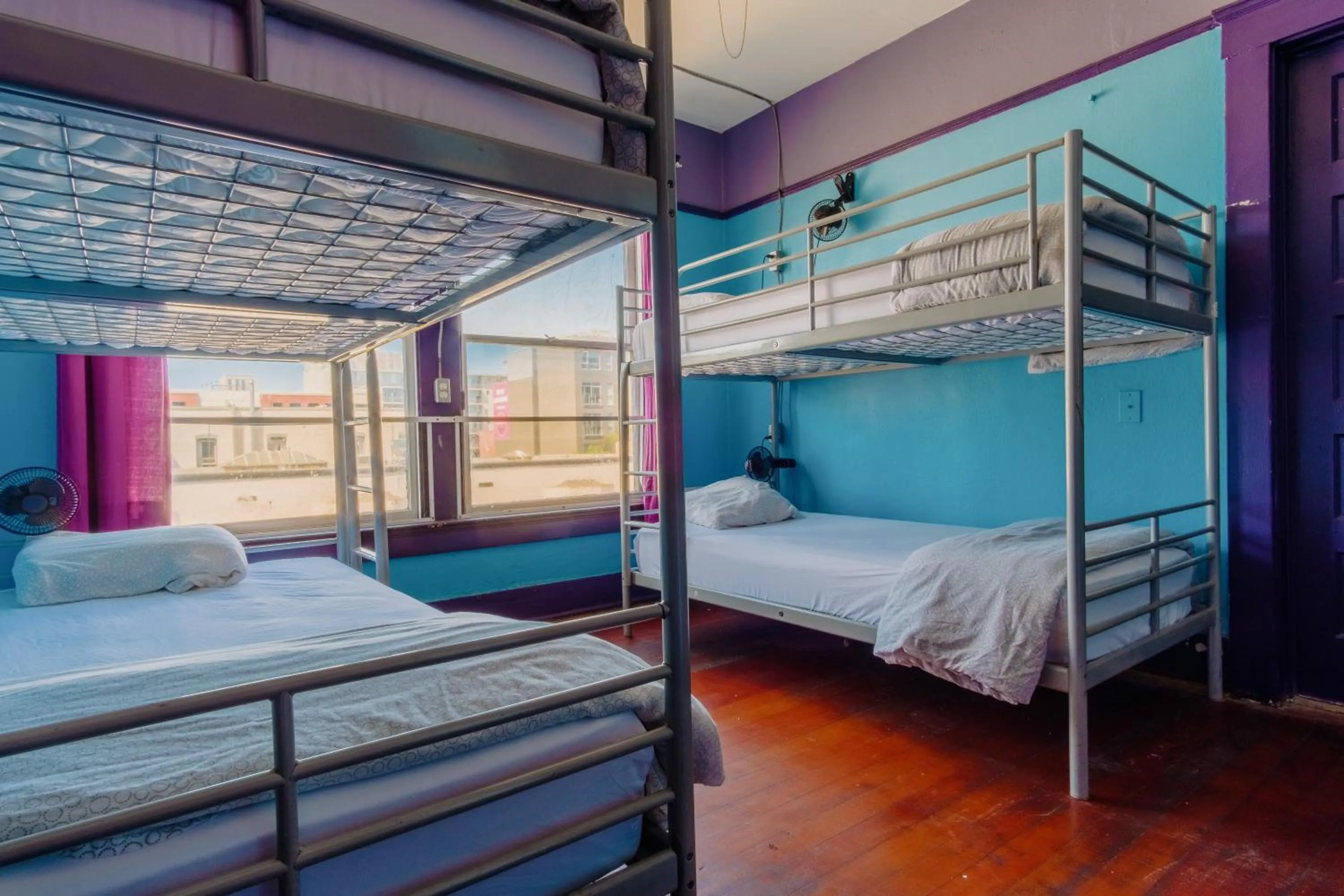 bunk bed, Bed in Lucky D's Youth and Traveler's Hostel