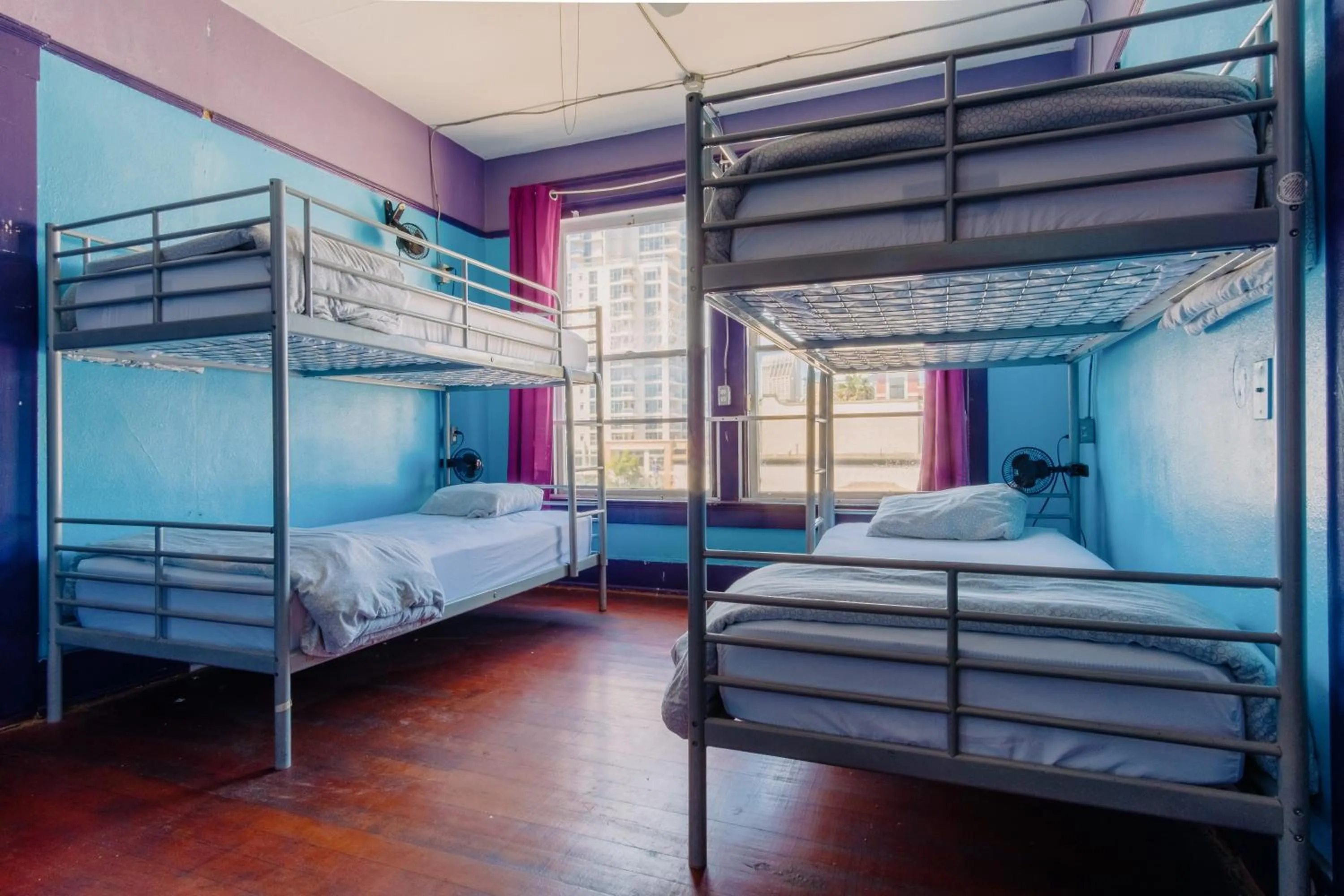 bunk bed, Bed in Lucky D's Youth and Traveler's Hostel