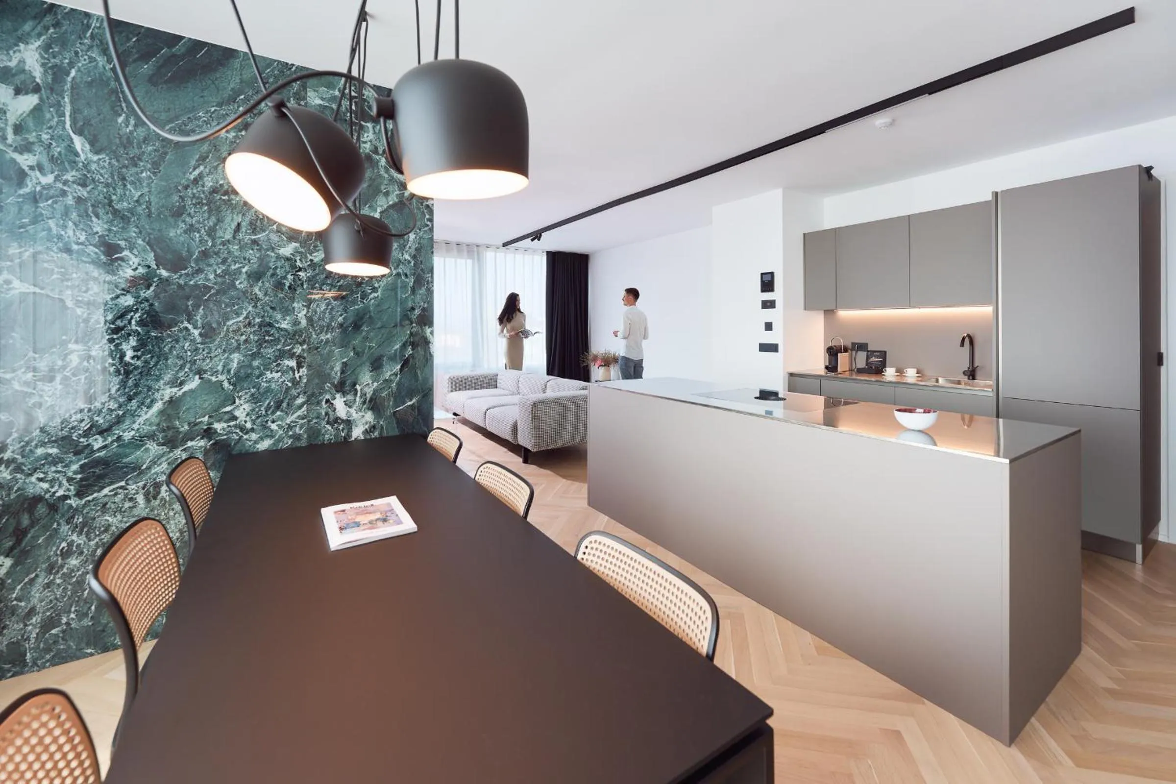 Kitchen or kitchenette in NEU RESIDENCES smart stay