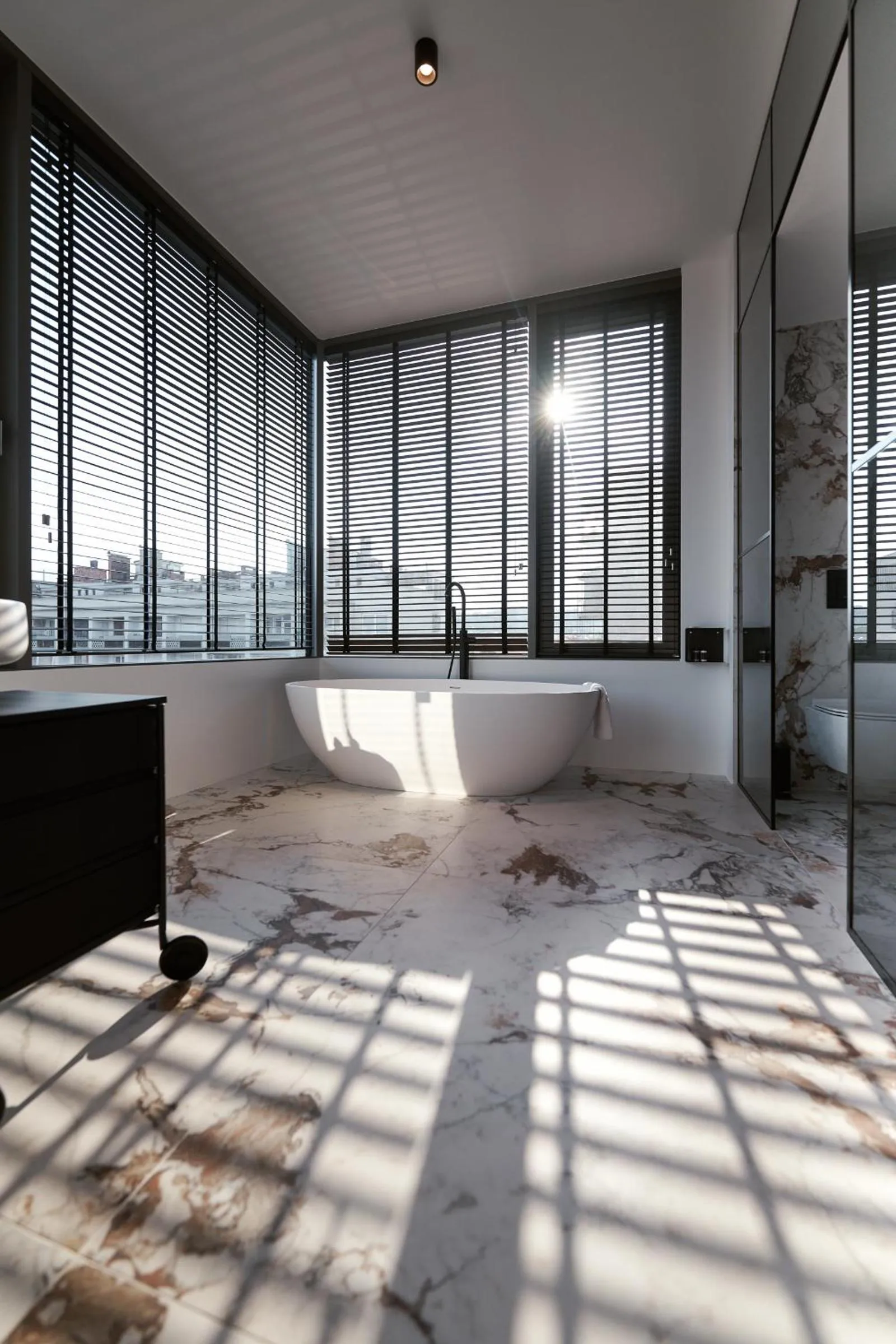 Bathroom, Bed in NEU RESIDENCES smart stay