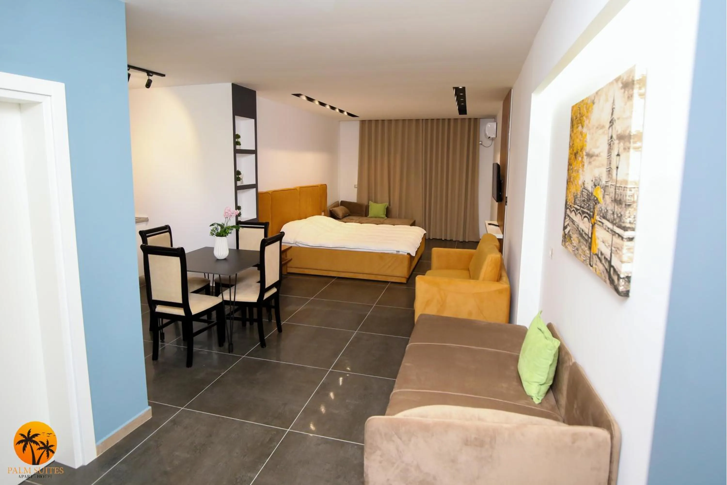 Photo of the whole room in Palm Suites Apartment-Suite