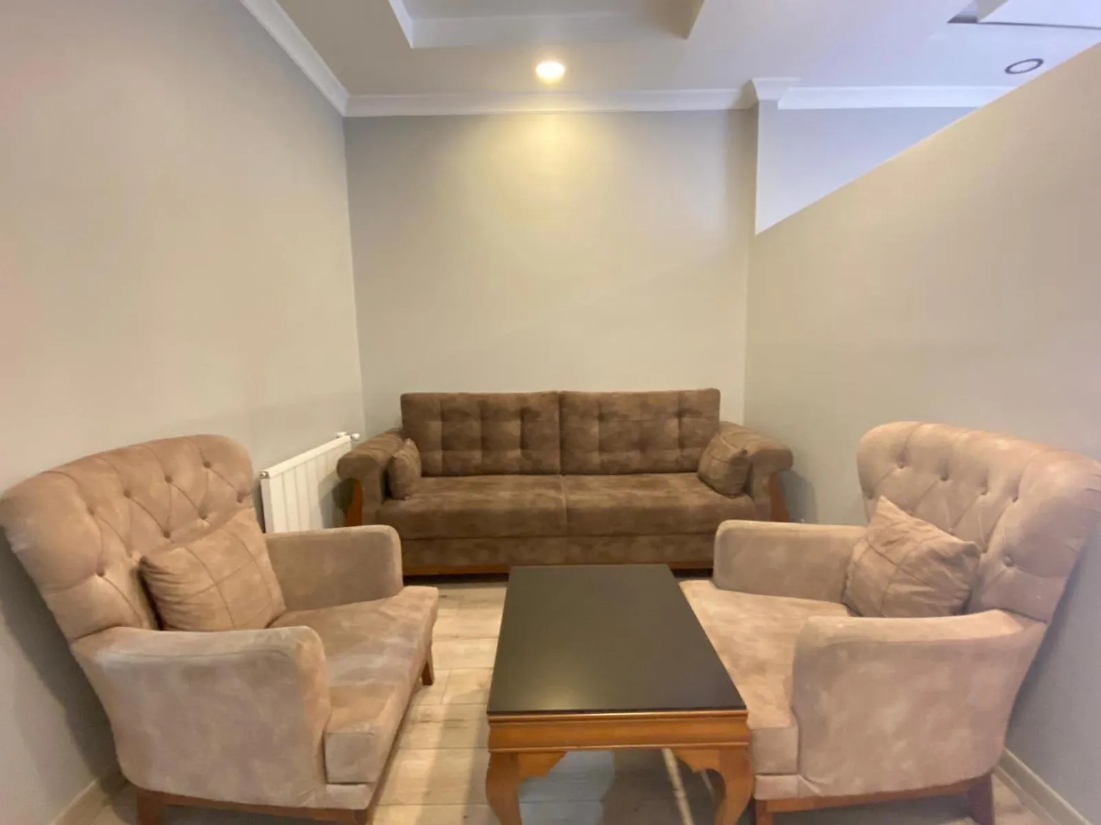 Seating area in REZO Hotel