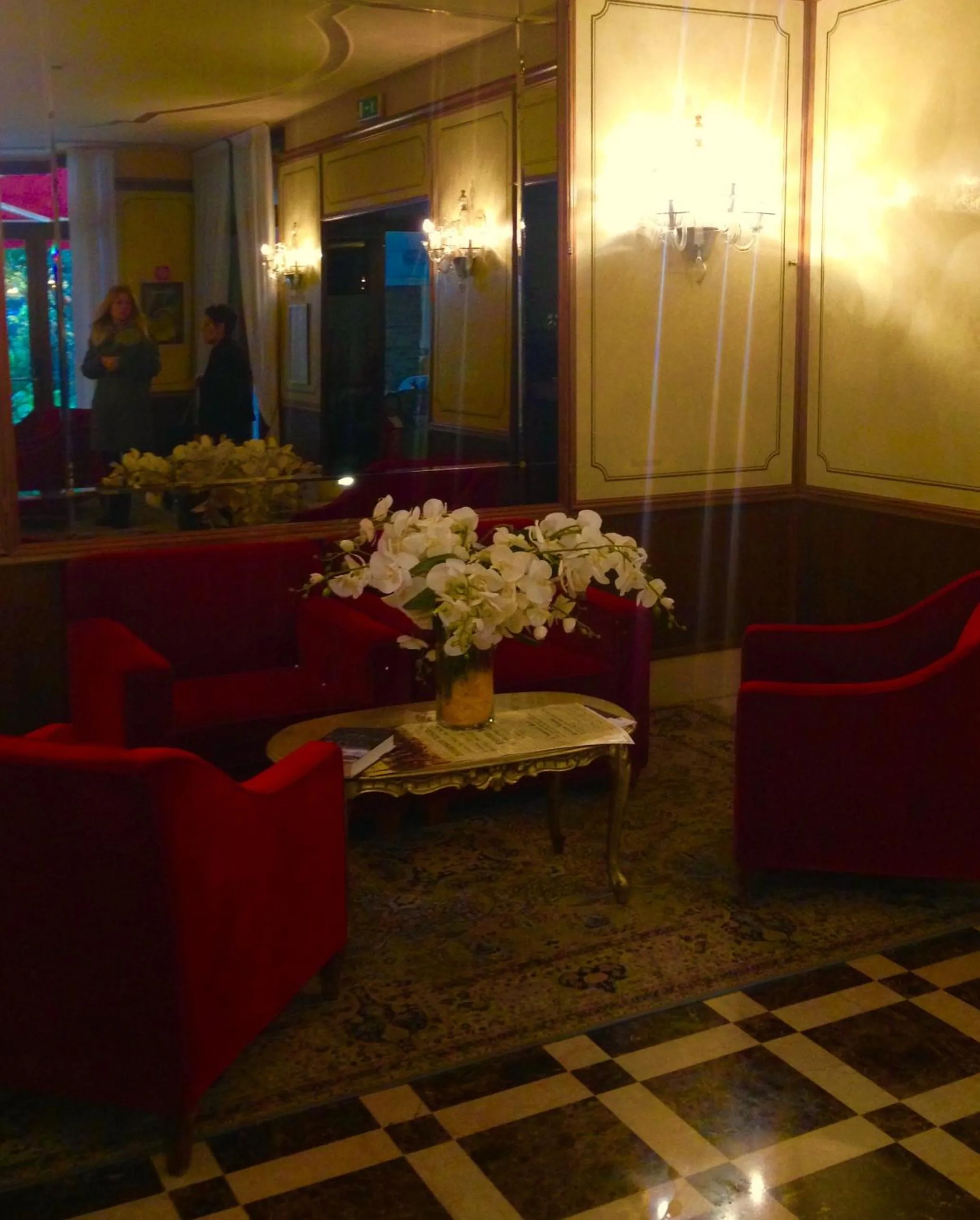 Lobby or reception in Hotel Amadeus
