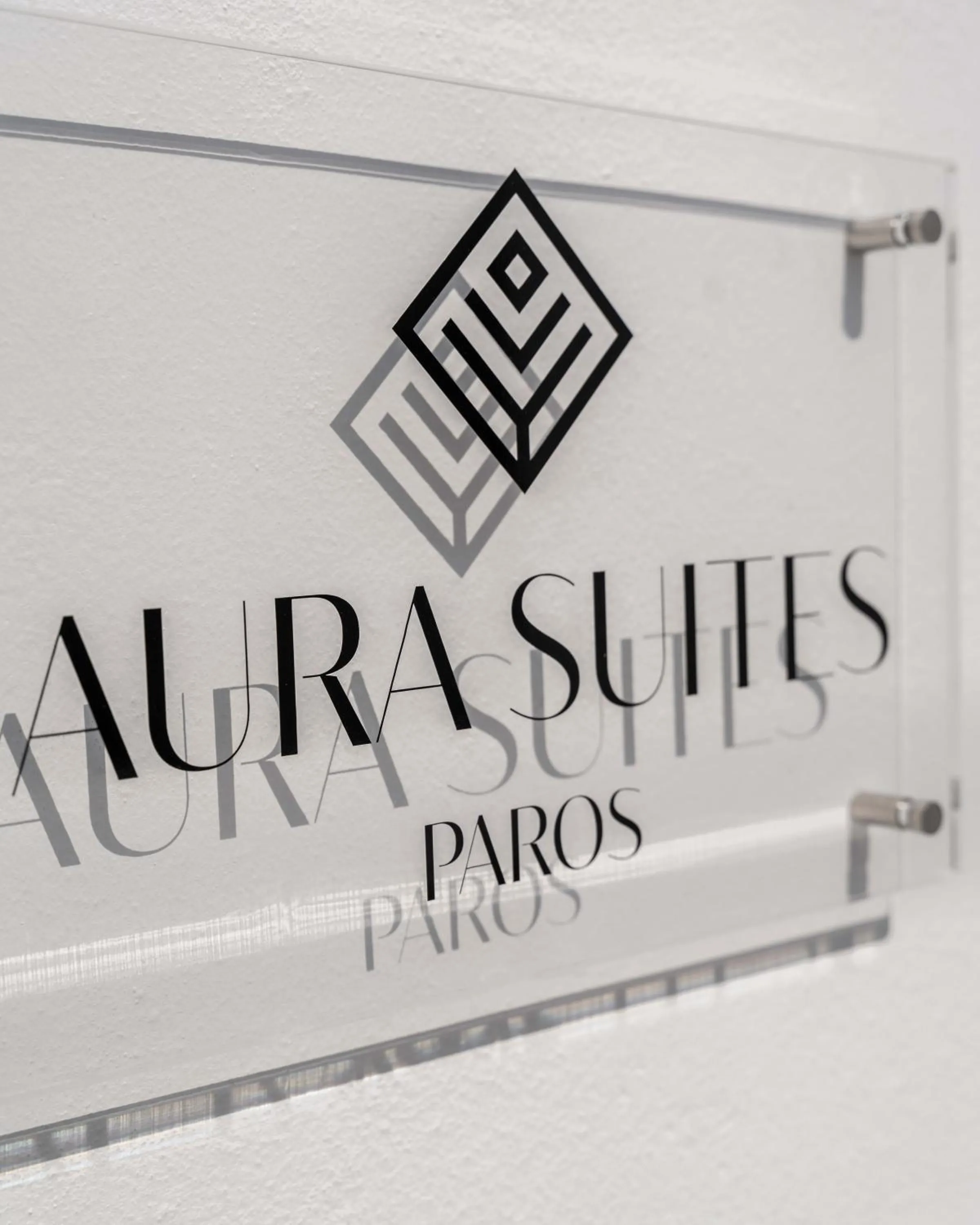Property logo or sign in Aura Suites Paros