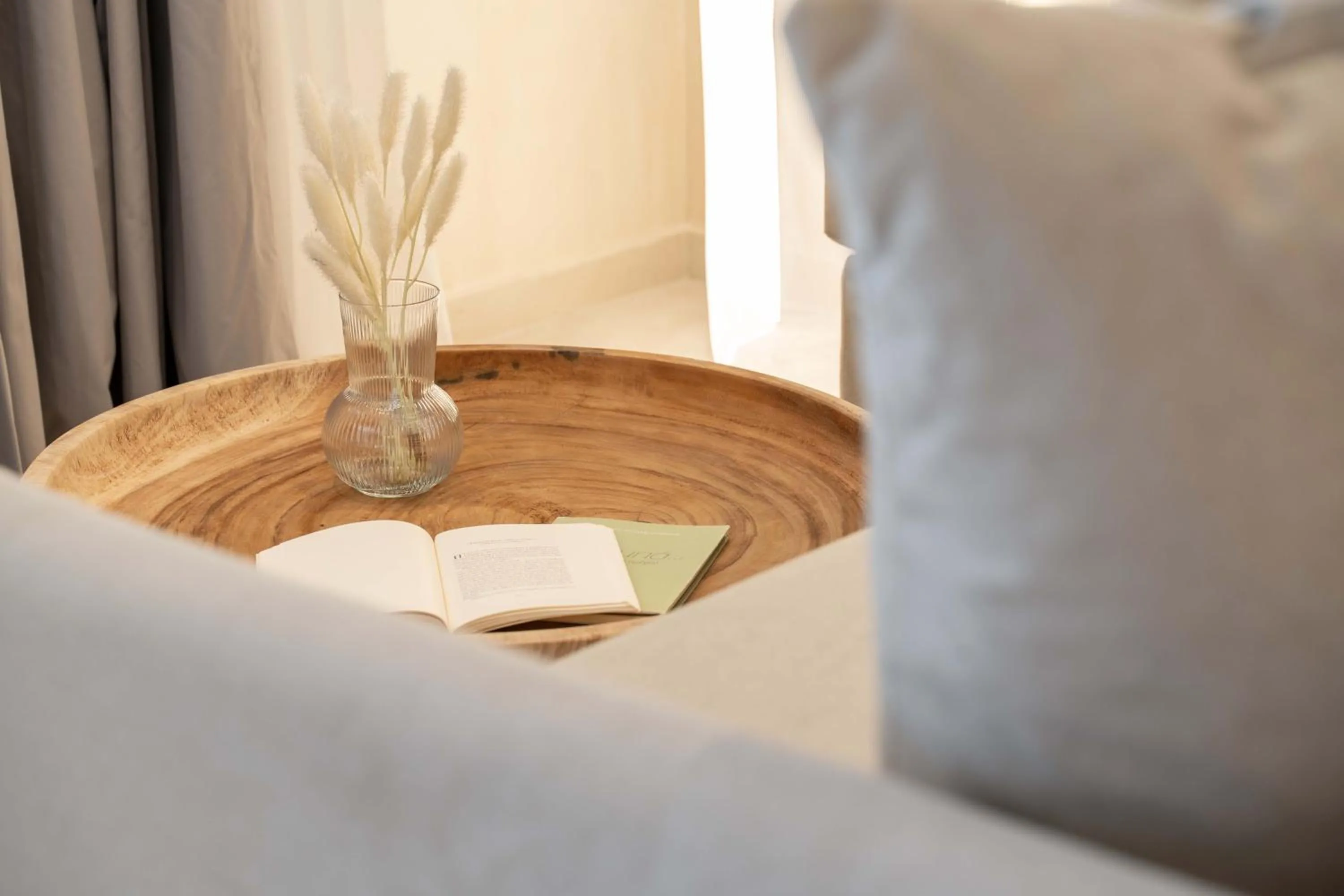 Living room in Aura Suites Paros