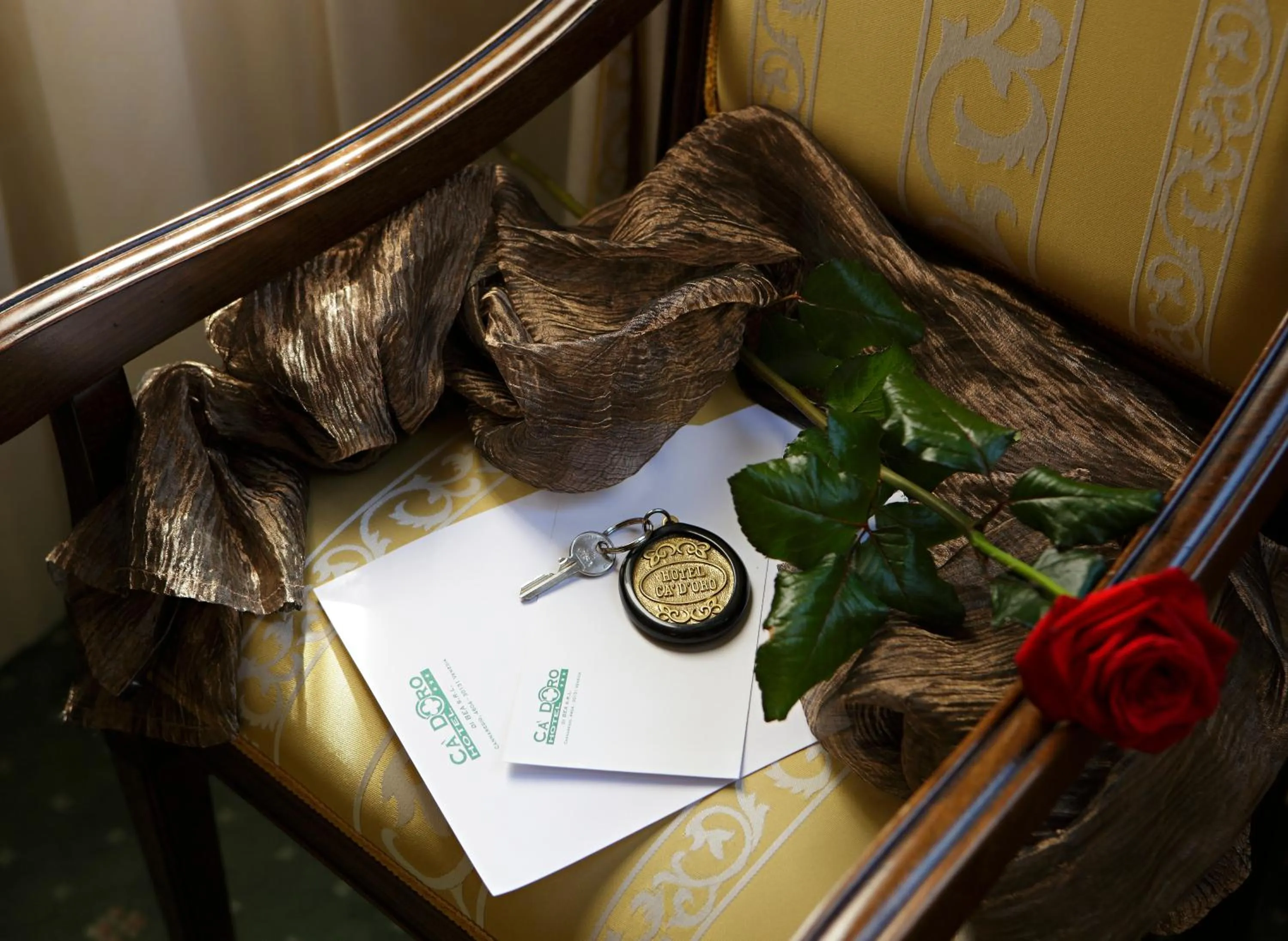 Decorative detail in Hotel Ca' D'Oro - WENICE Deep Culture