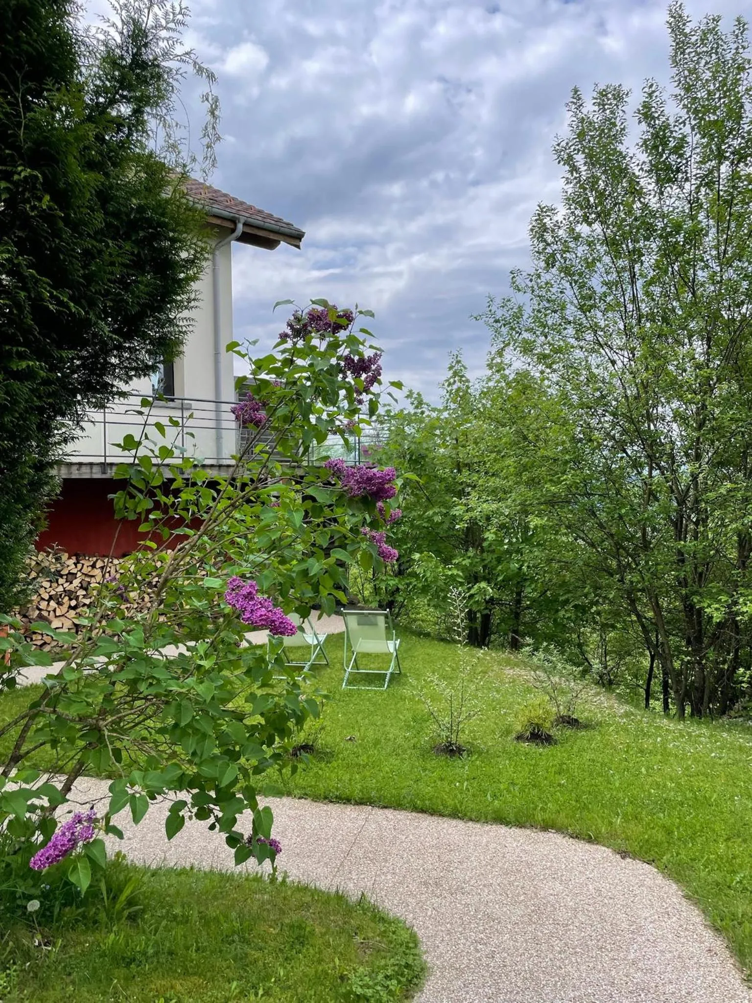 Property building in Le gîte cozy de Bouvacôte avec vue panoramique et Sauna