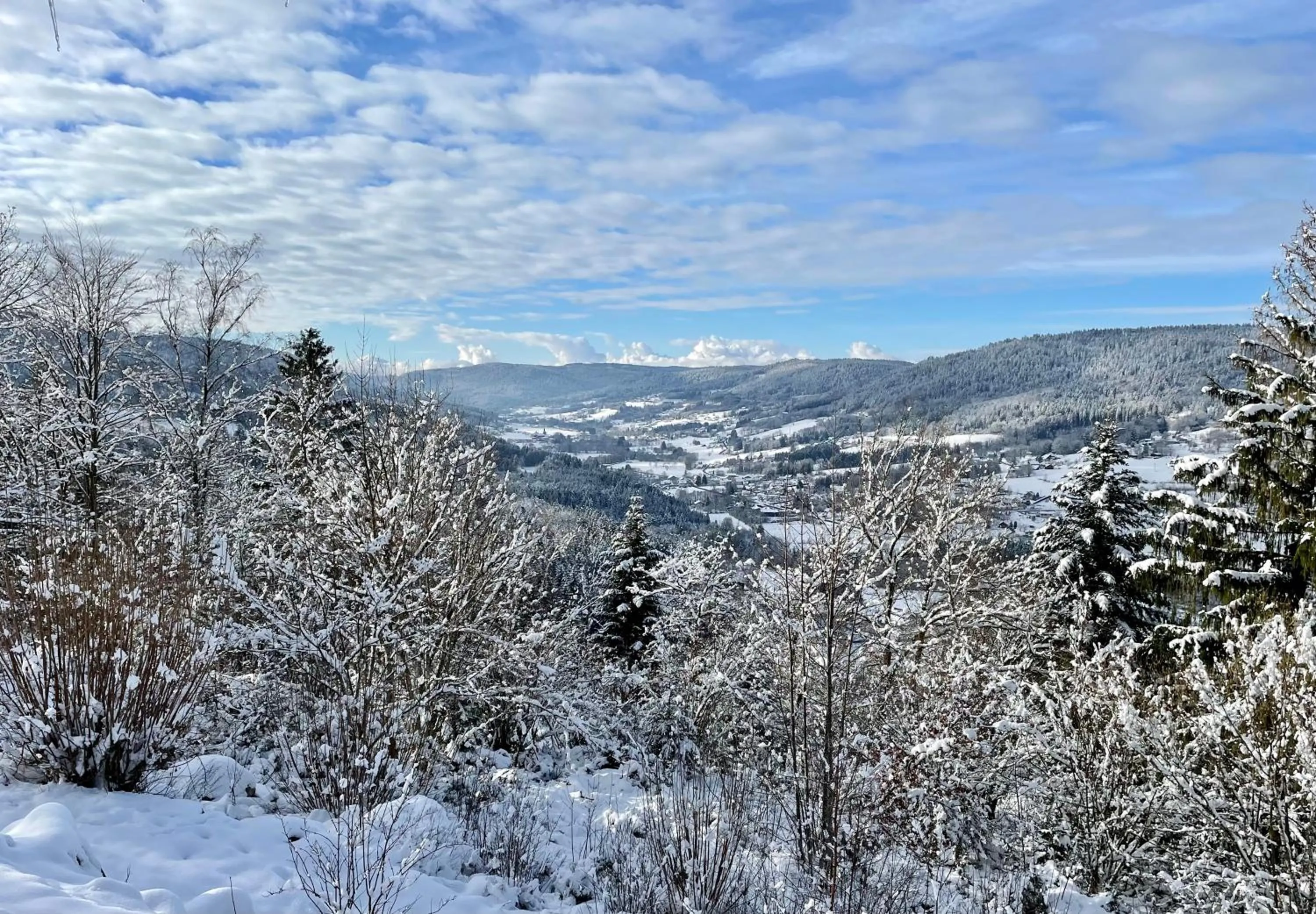 Natural landscape in Le gîte cozy de Bouvacôte avec vue panoramique et Sauna