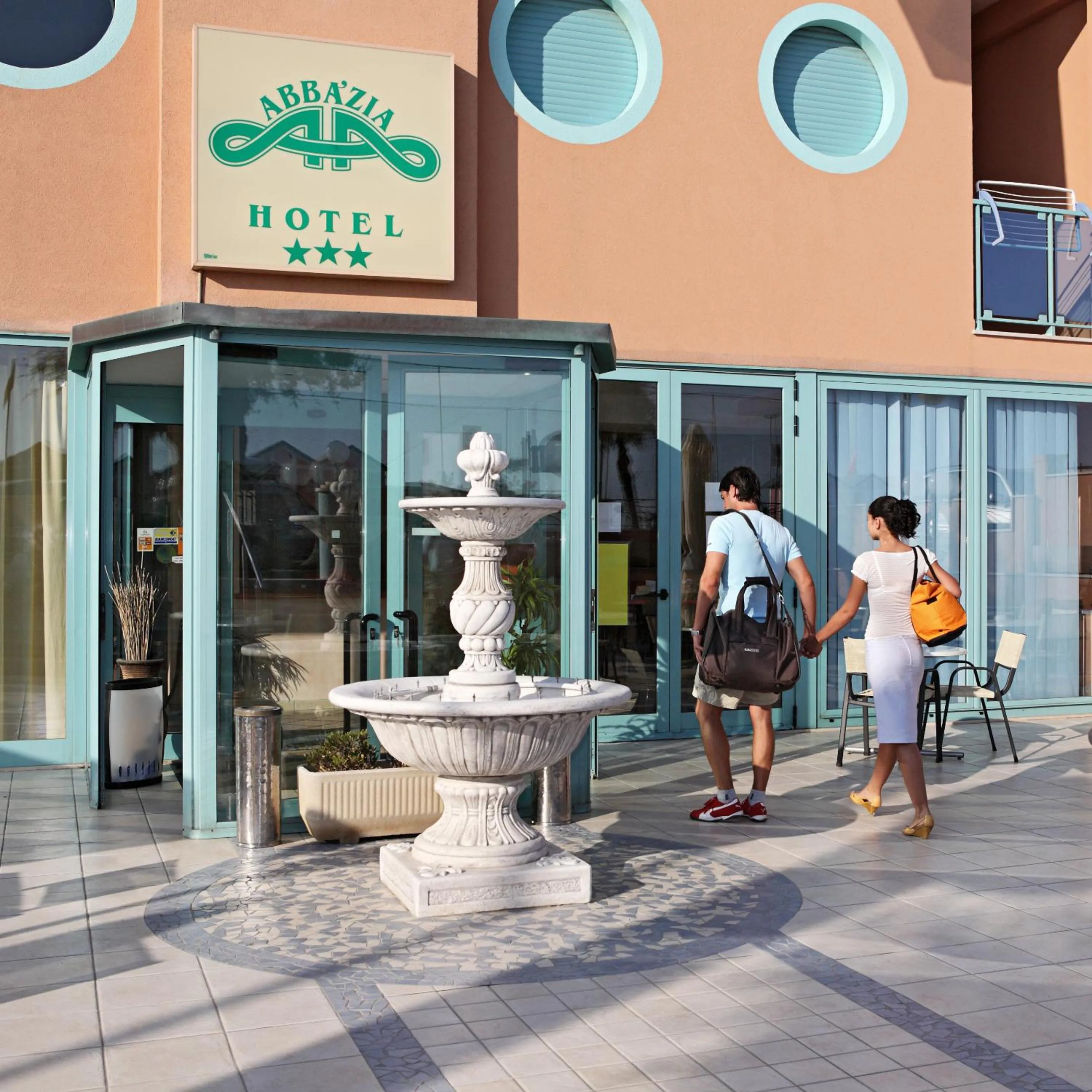 Facade/entrance in Abbazia Club Hotel Marotta