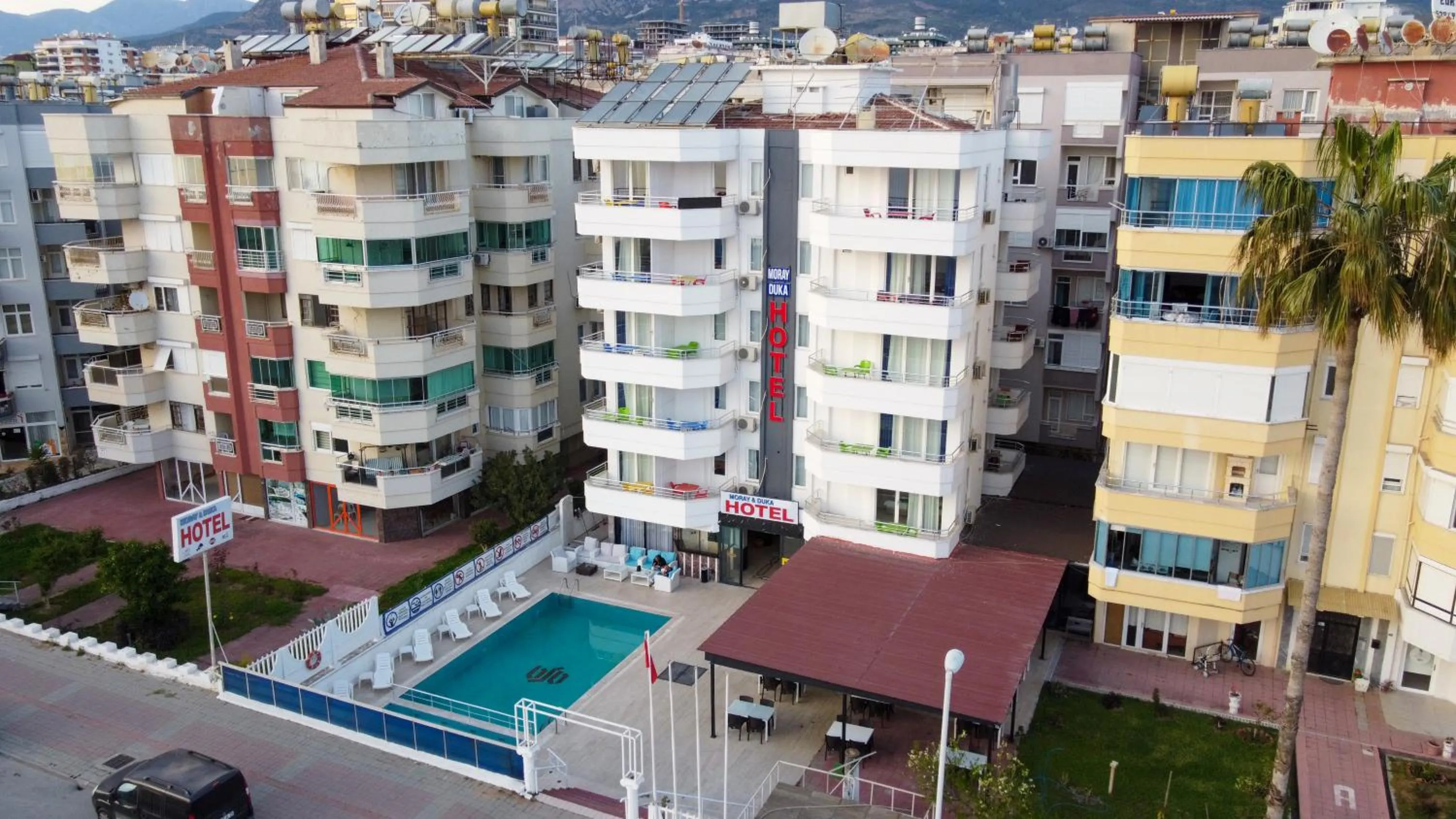 Property building in Moray & Duka Hotel