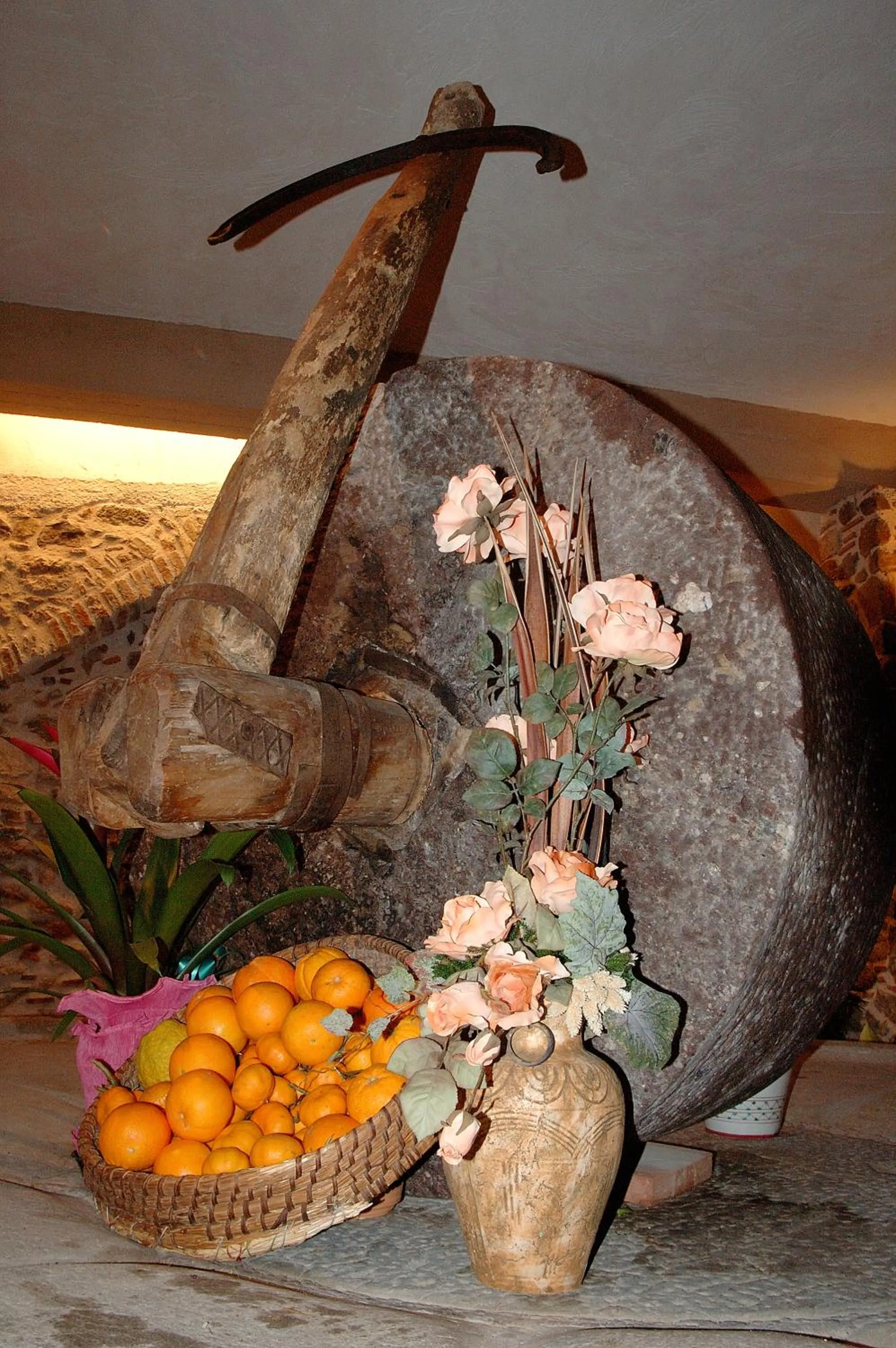 Decorative detail in Agriturismo Santa Margherita