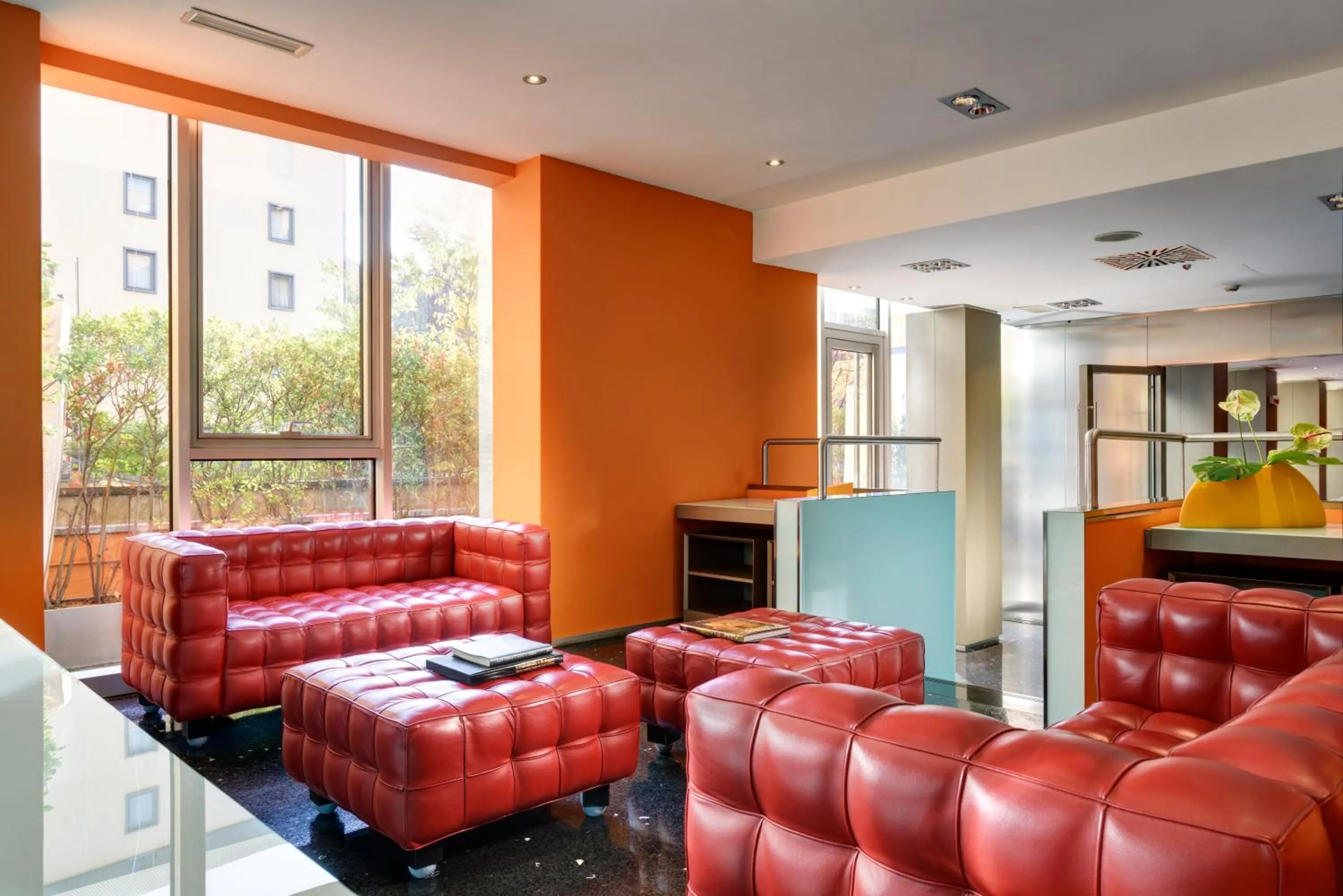 Lobby or reception in UNA Hotels Bologna Centro