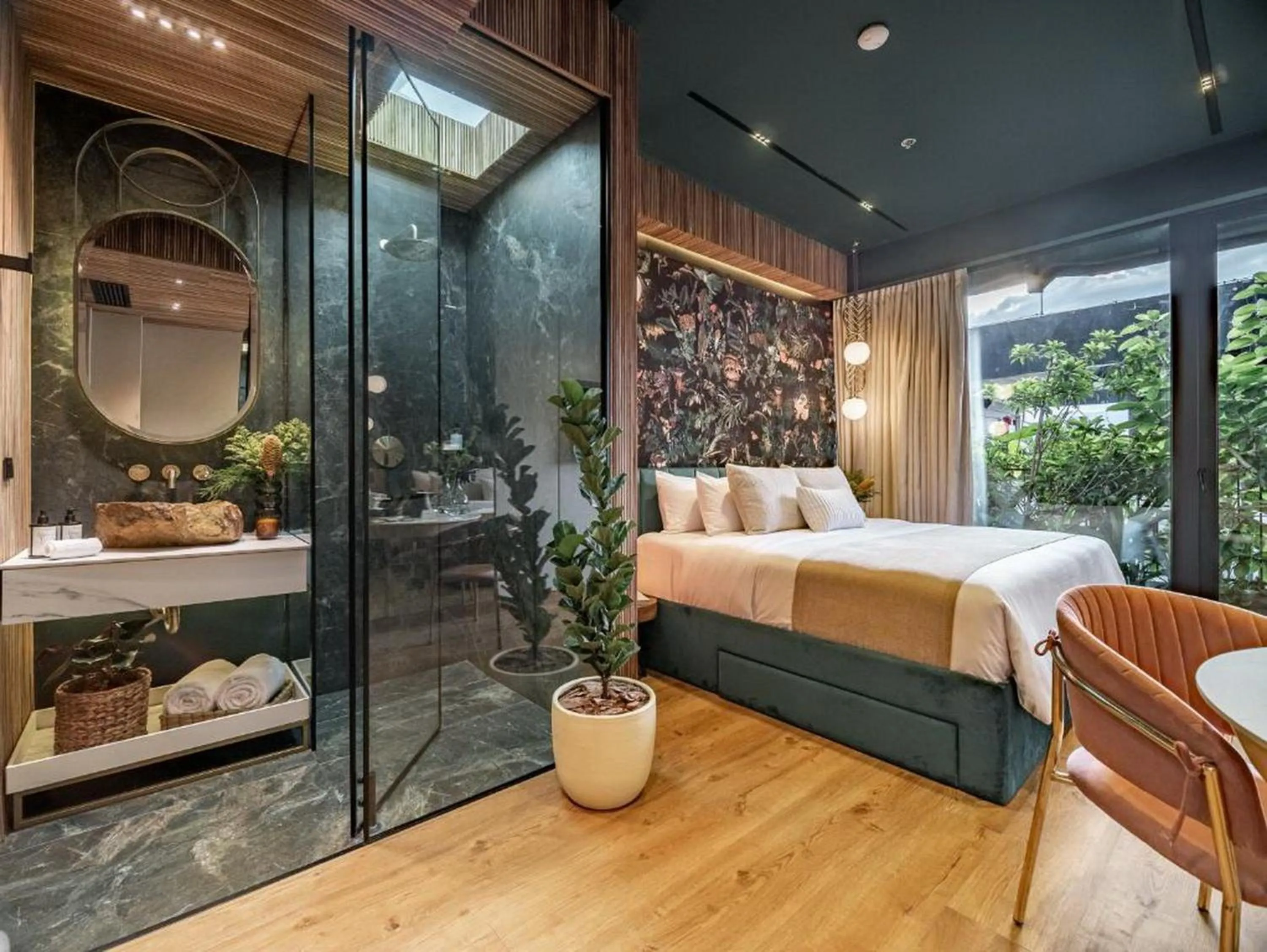 Bed in Selvario 36 Hotel