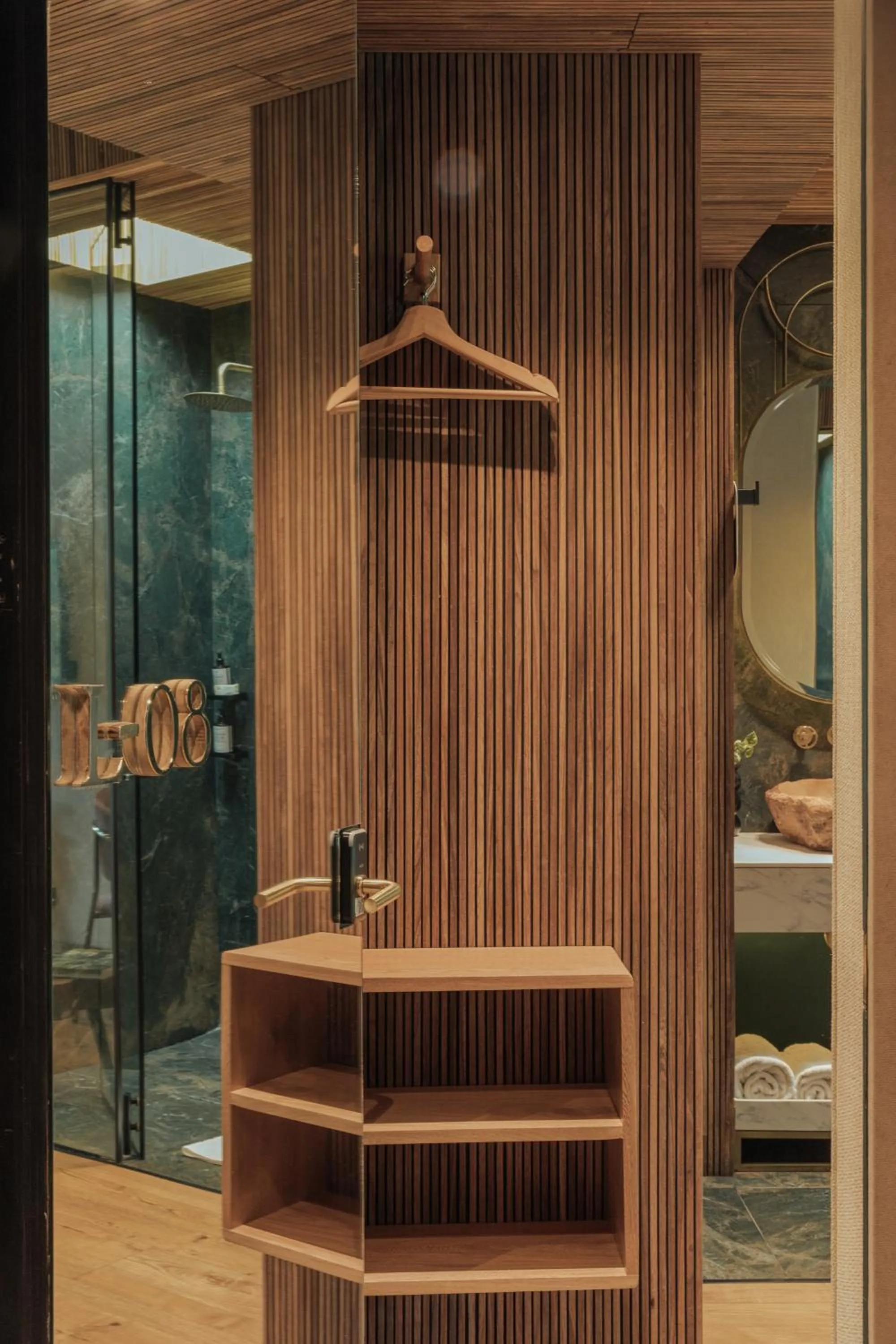 Decorative detail in Selvario 36 Hotel