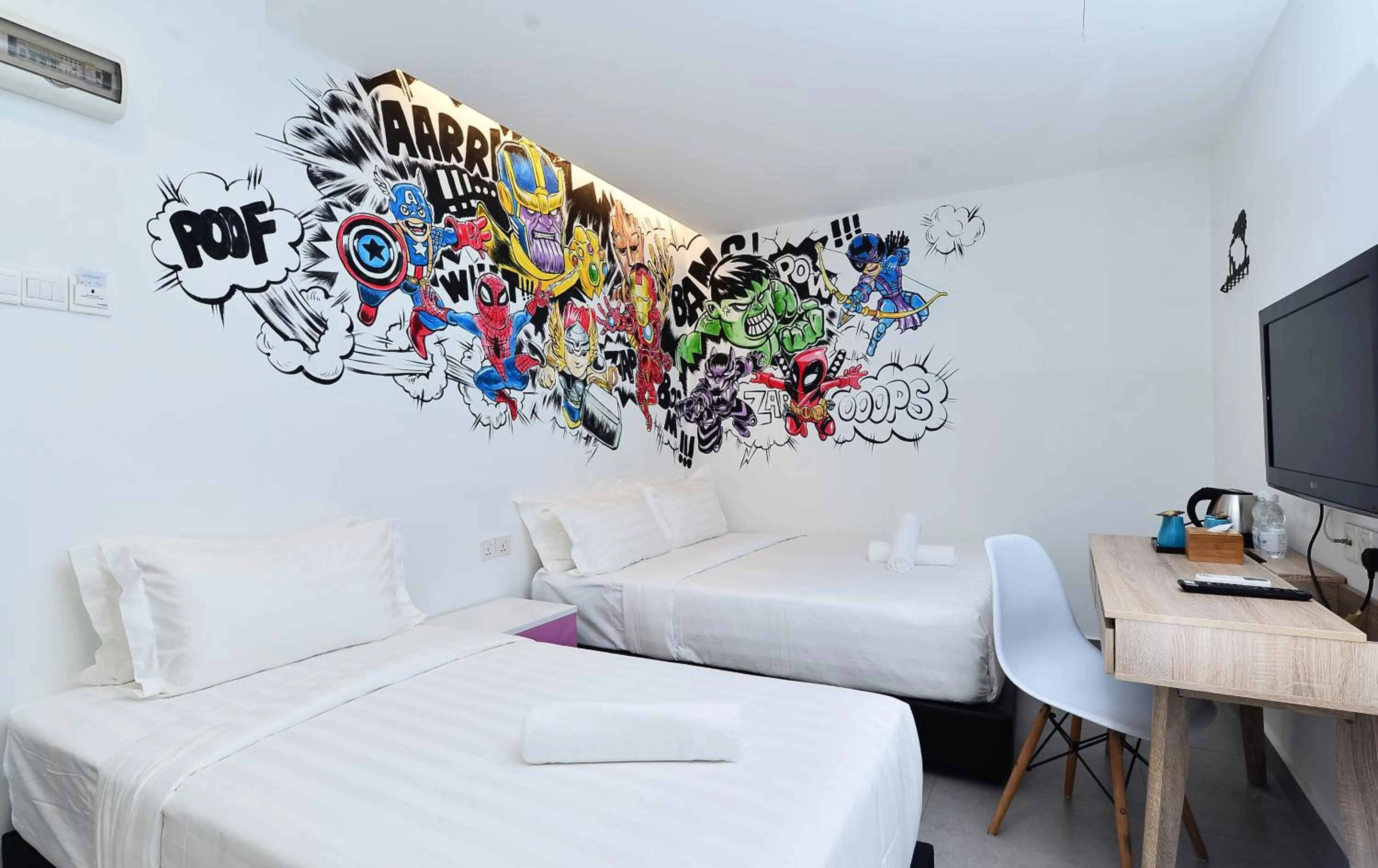 Photo of the whole room, Bed in Smile Hotel Shah Alam Seksyen 9