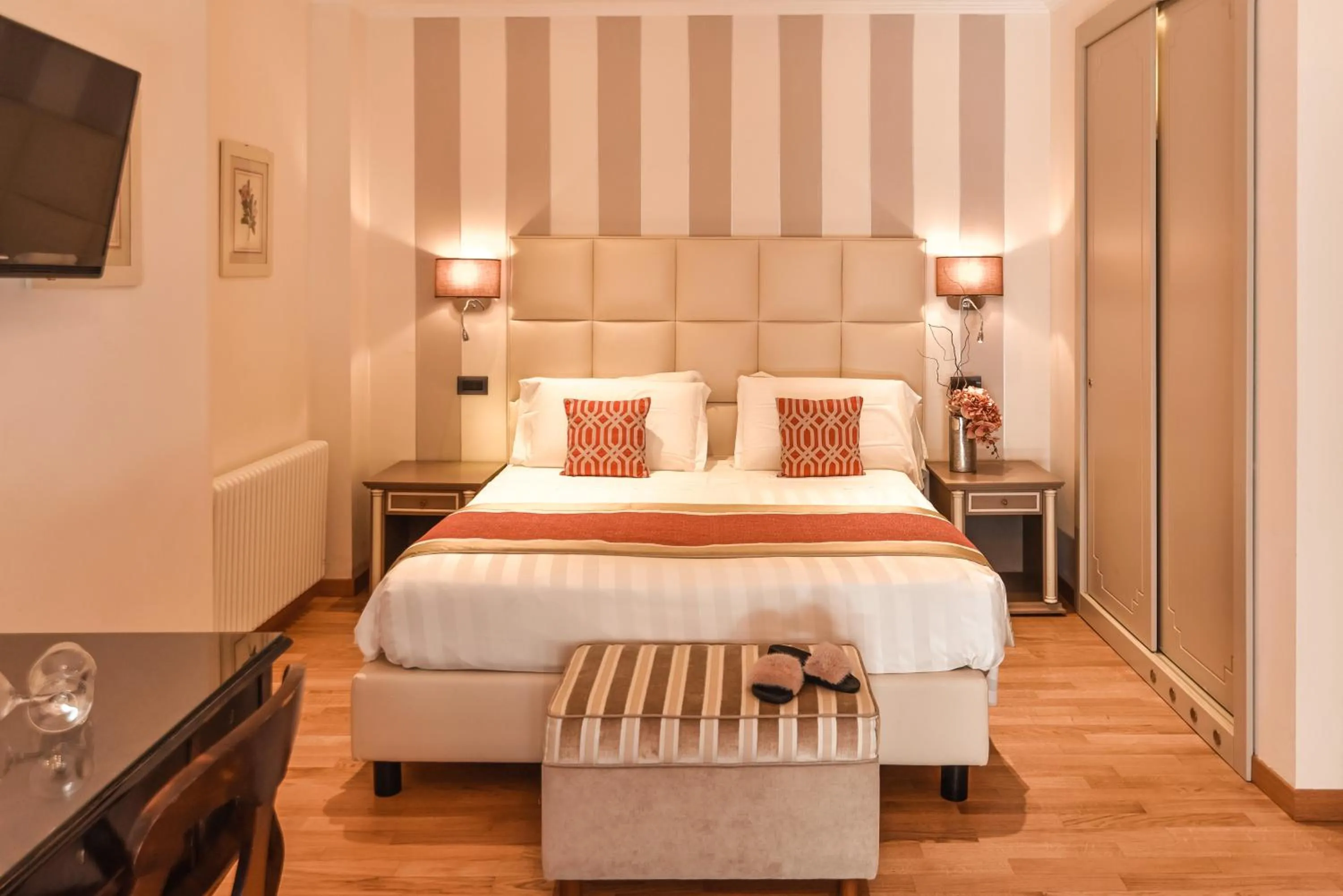 Bed in Hotel Jolanda