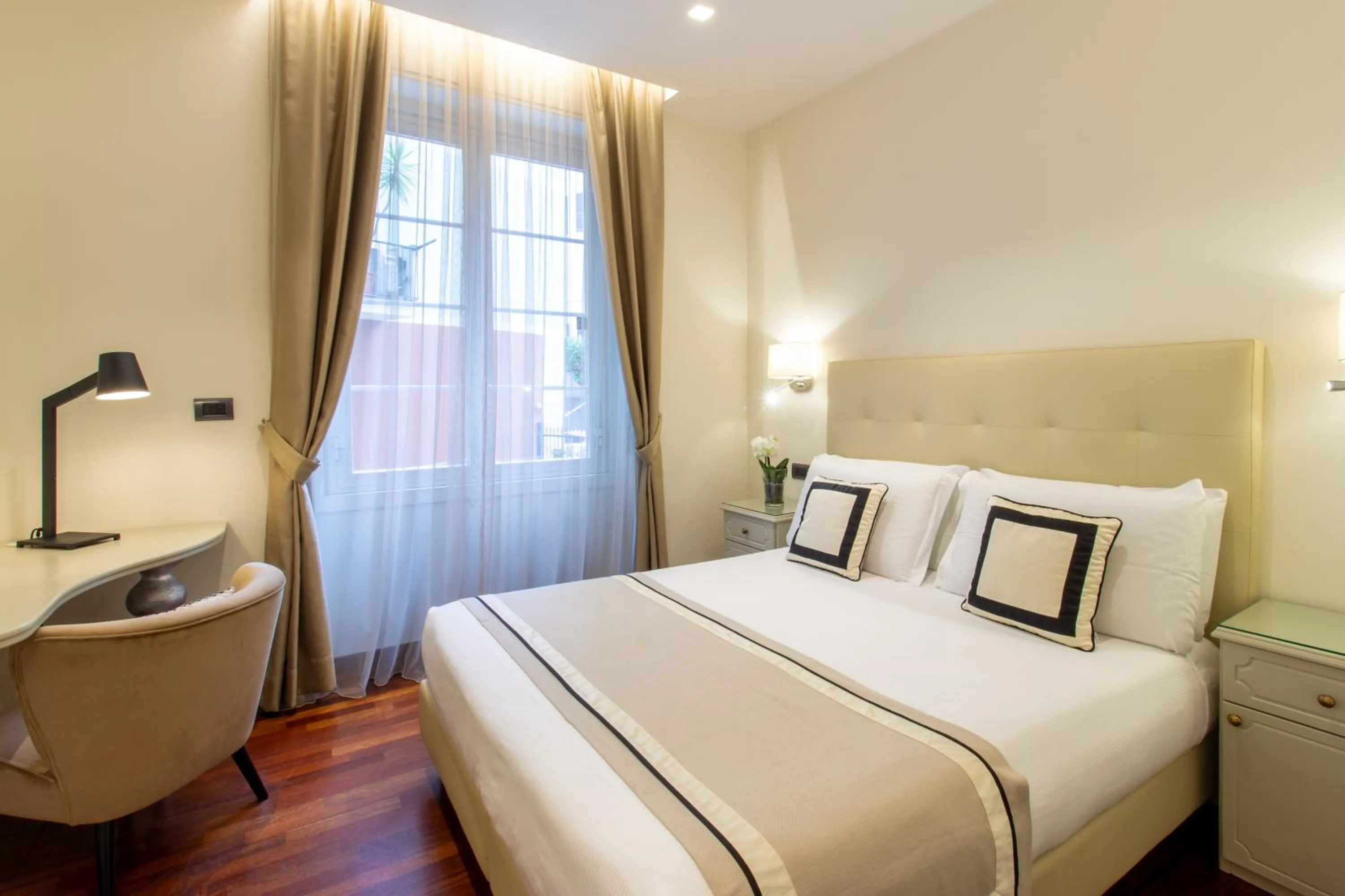 Bed in Hotel Jolanda