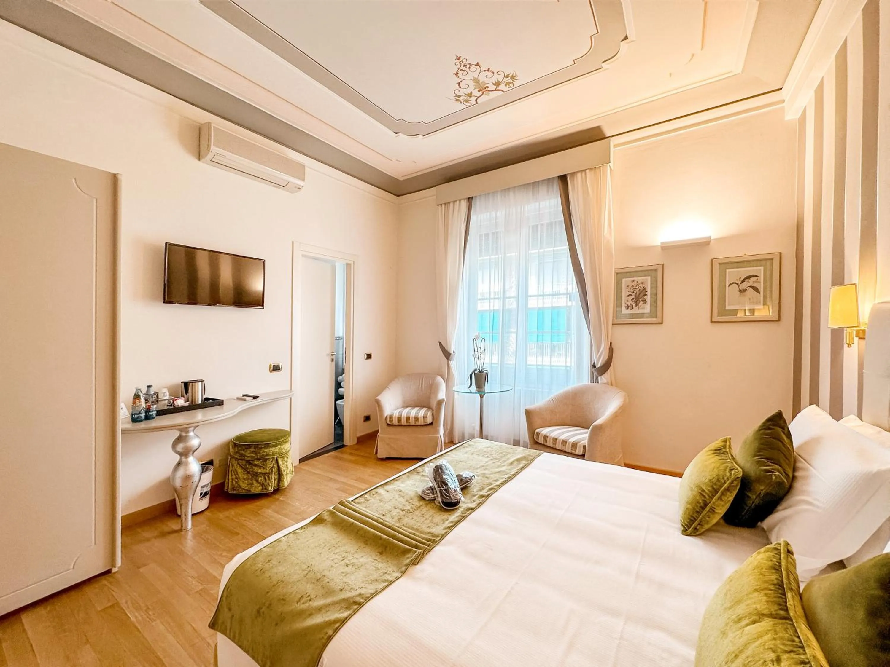 Bed in Hotel Jolanda